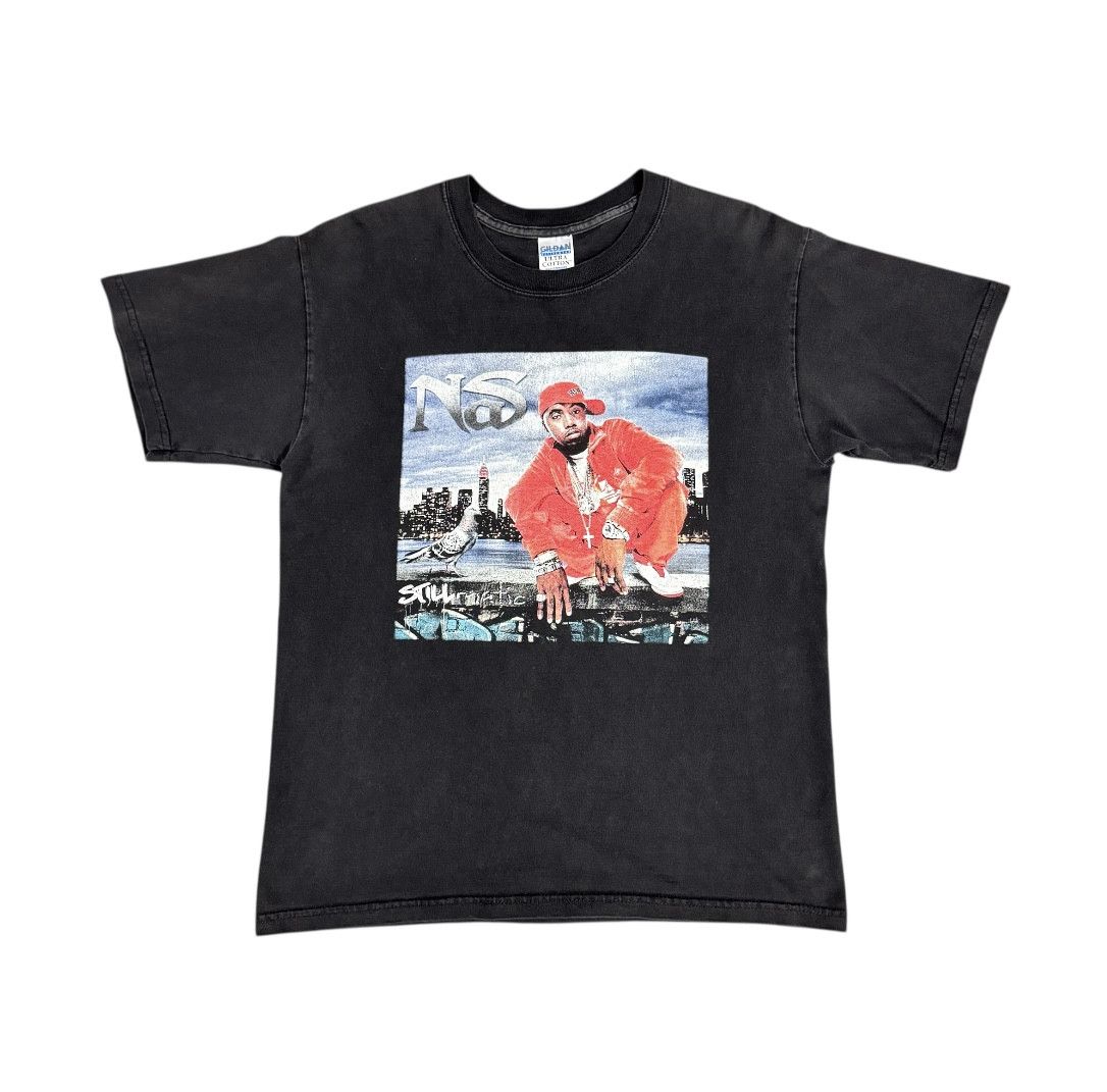 Rap Tees Vintage 2002 Nas Stillmatic Tour Shirt Size US L / EU 52-54 / 3 - 3 Thumbnail