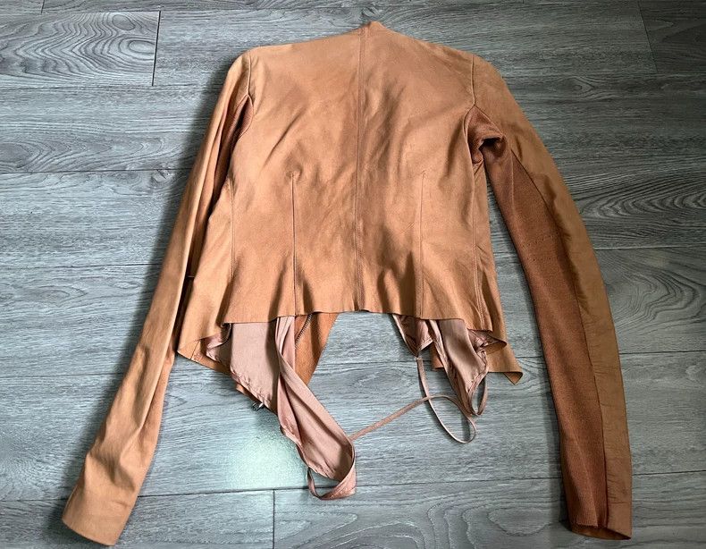 Rick Owens rick owens Leather jacket Size US XS / EU 42 / 0 - 6 Thumbnail