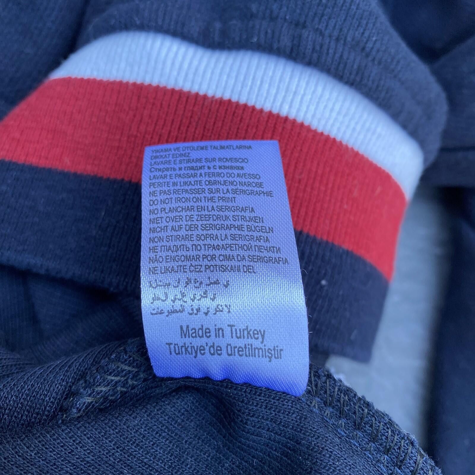 Polo Ralph Lauren VTG 90s Polo Ralph Lauren Blue Sweater Pony Mens M/L Striped Size US L / EU 52-54 / 3 - 6 Thumbnail
