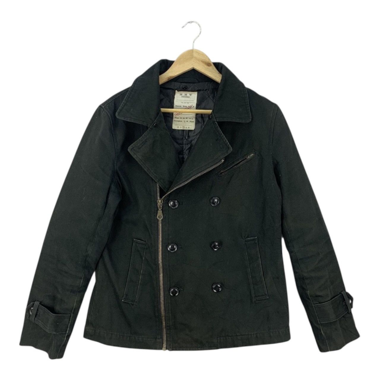 Seditionaries Vintage Double Breasted Punk Style Zipper Jacket Size US M / EU 48-50 / 2 - 1 Thumbnail