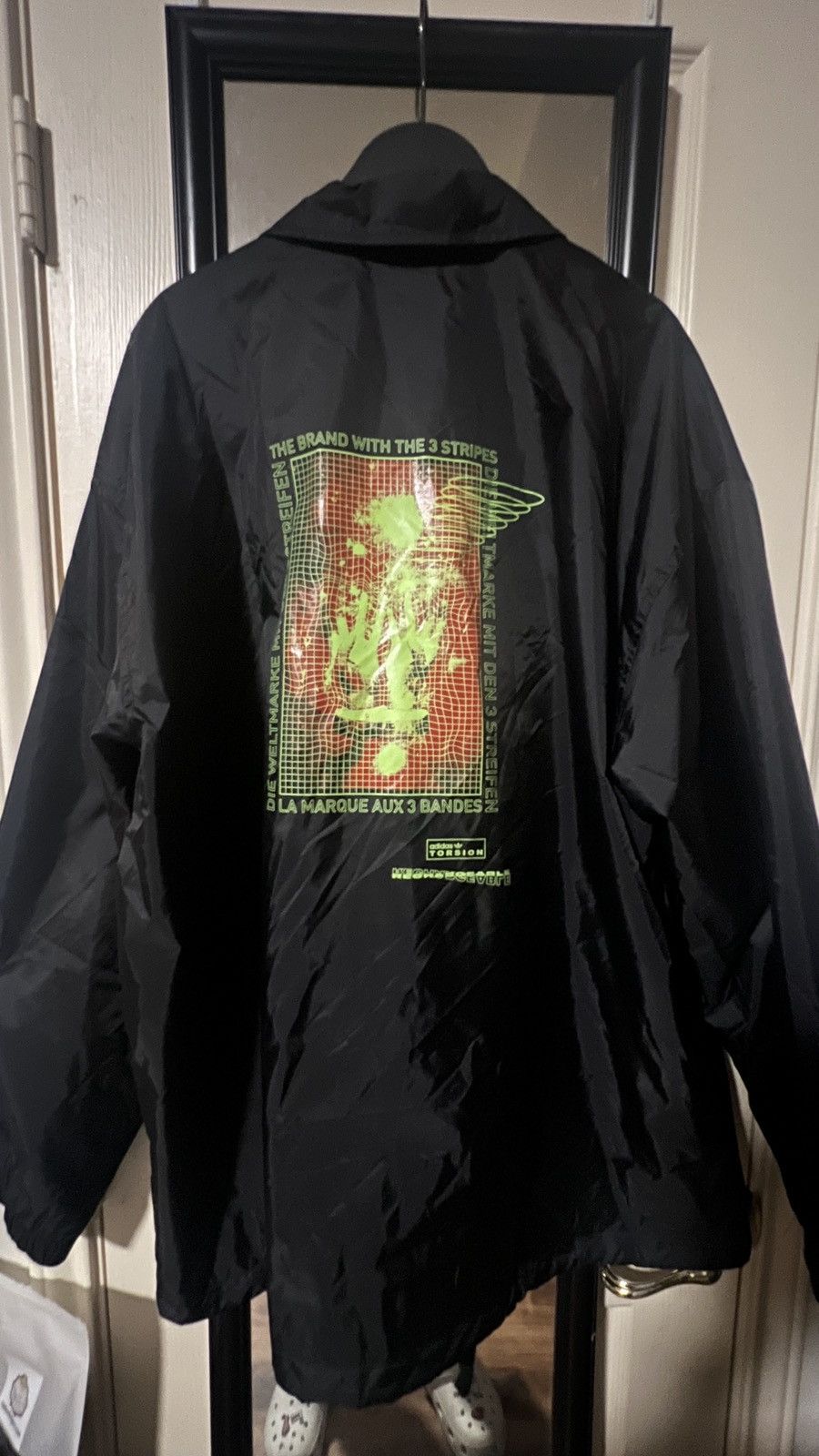 Adidas Adidas Torsion Coach Jacket Size US S / EU 44-46 / 1 - 3 Thumbnail