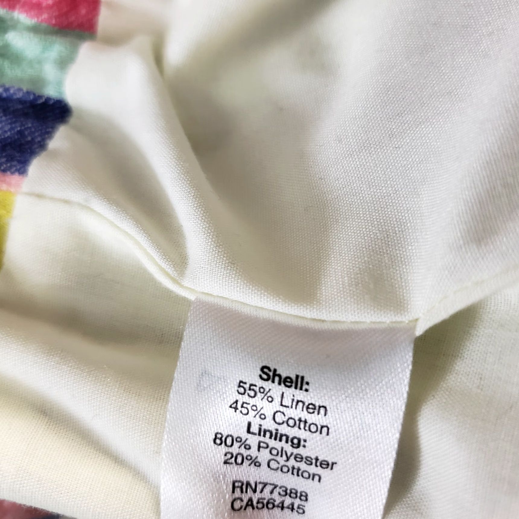 J.Crew J.CREW Womens Rainbow Striped Mini Skirt Size 12 Linen Cotton Blend Short Skirt Mens Women Boys Girls Size 34" / US 12 / IT 48 - 4 Thumbnail