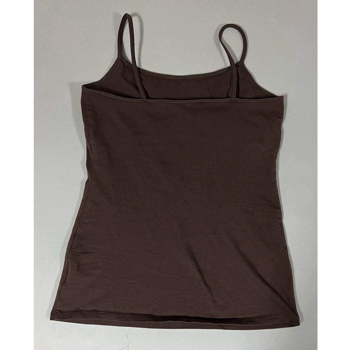 Express Express Brown Shelf-Bra Cami Camisole Tank Top Shirt Size M🤎 Size M / US 6-8 / IT 42-44 - 4 Thumbnail