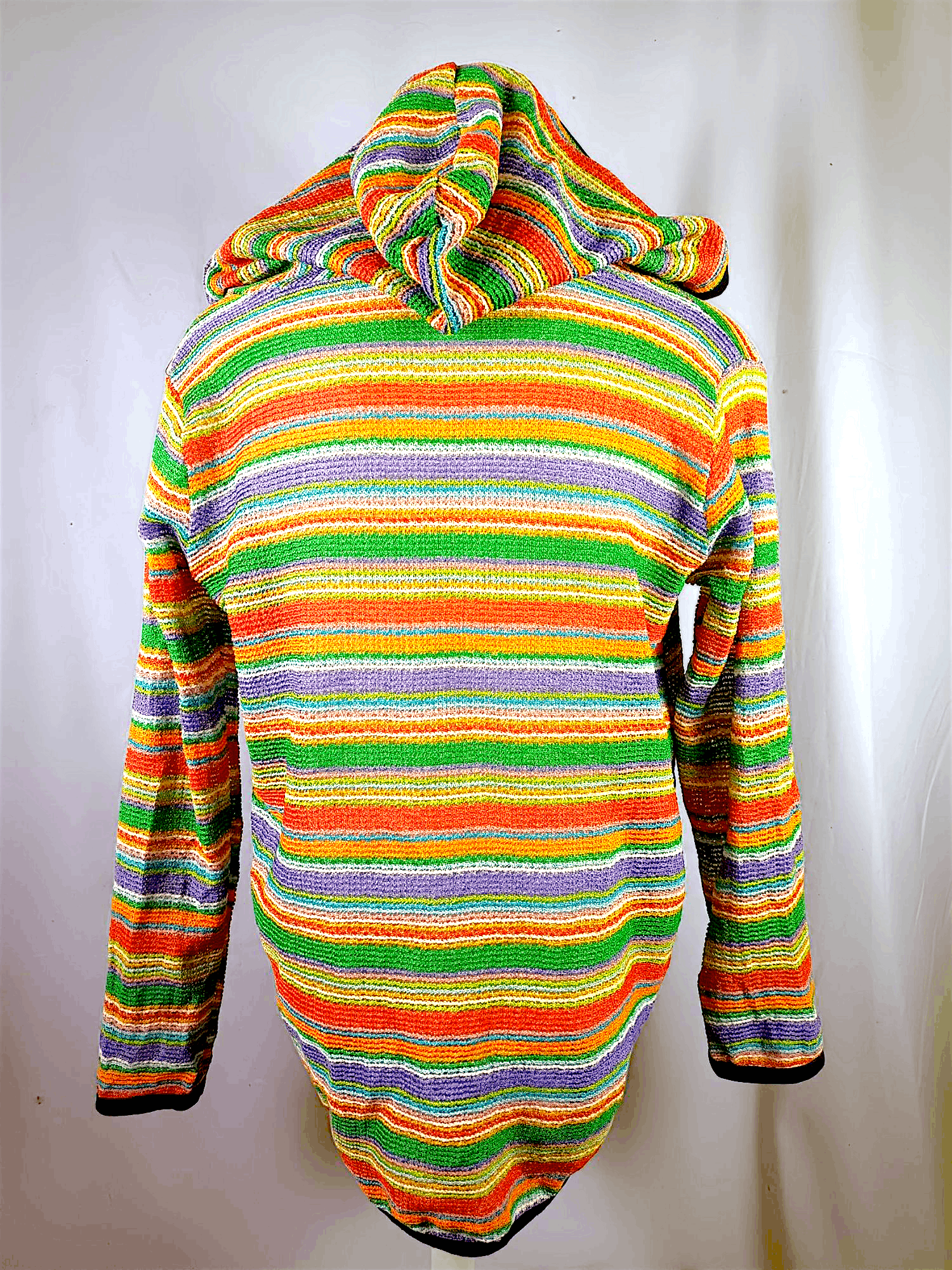 Japanese Brand LIZLIZA Mesh Net Cardigan Hoodie Size US L / EU 52-54 / 3 - 18 Thumbnail