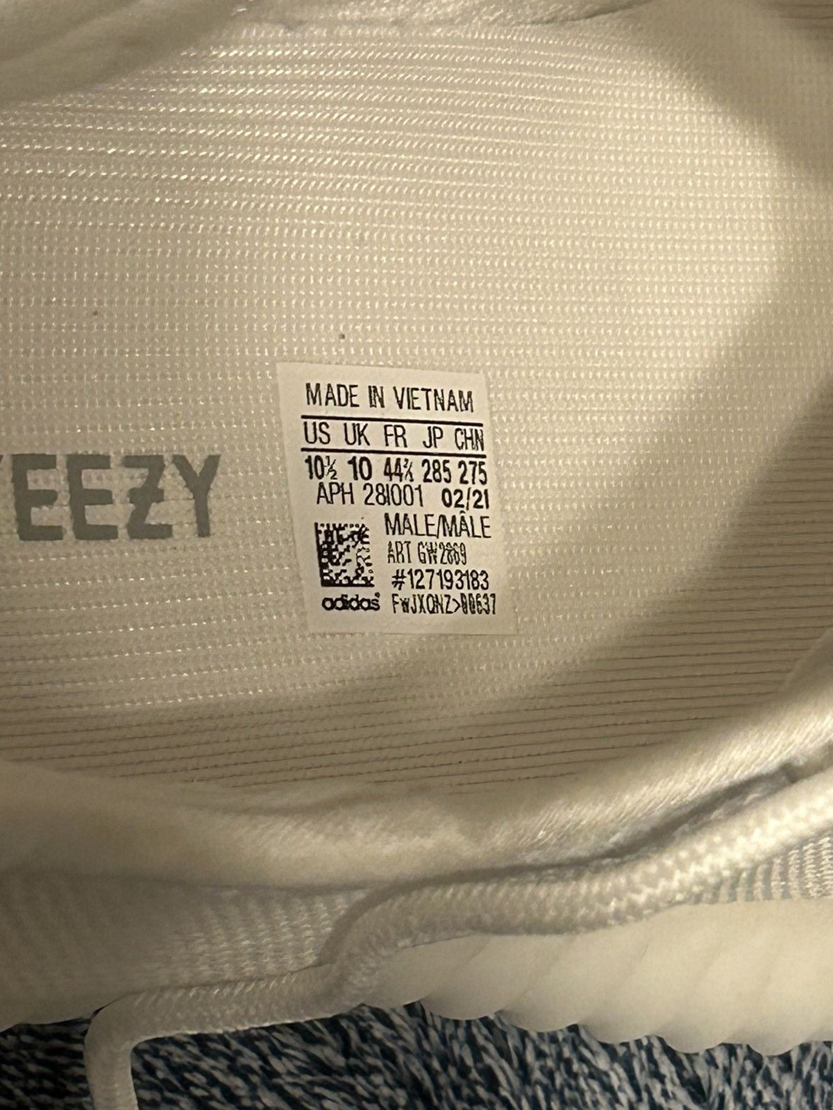 Yeezy Yeezy boost 350 v2 cream Size US 10.5 / EU 43-44 - 5 Thumbnail