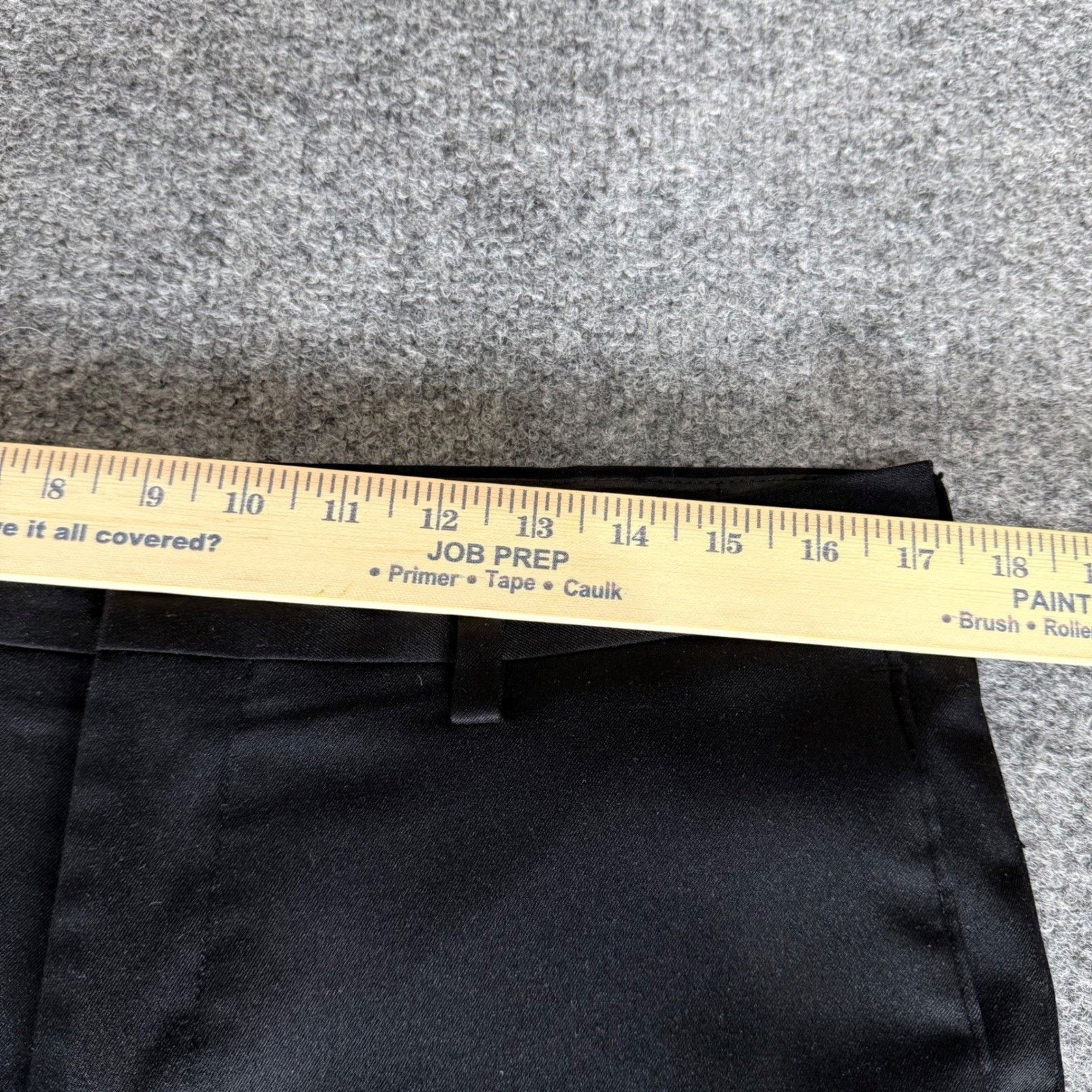 Other Louis Raphael Mens Slim Fit Dress Pants Black 34x30 Office Size US 34 / EU 50 - 5 Thumbnail
