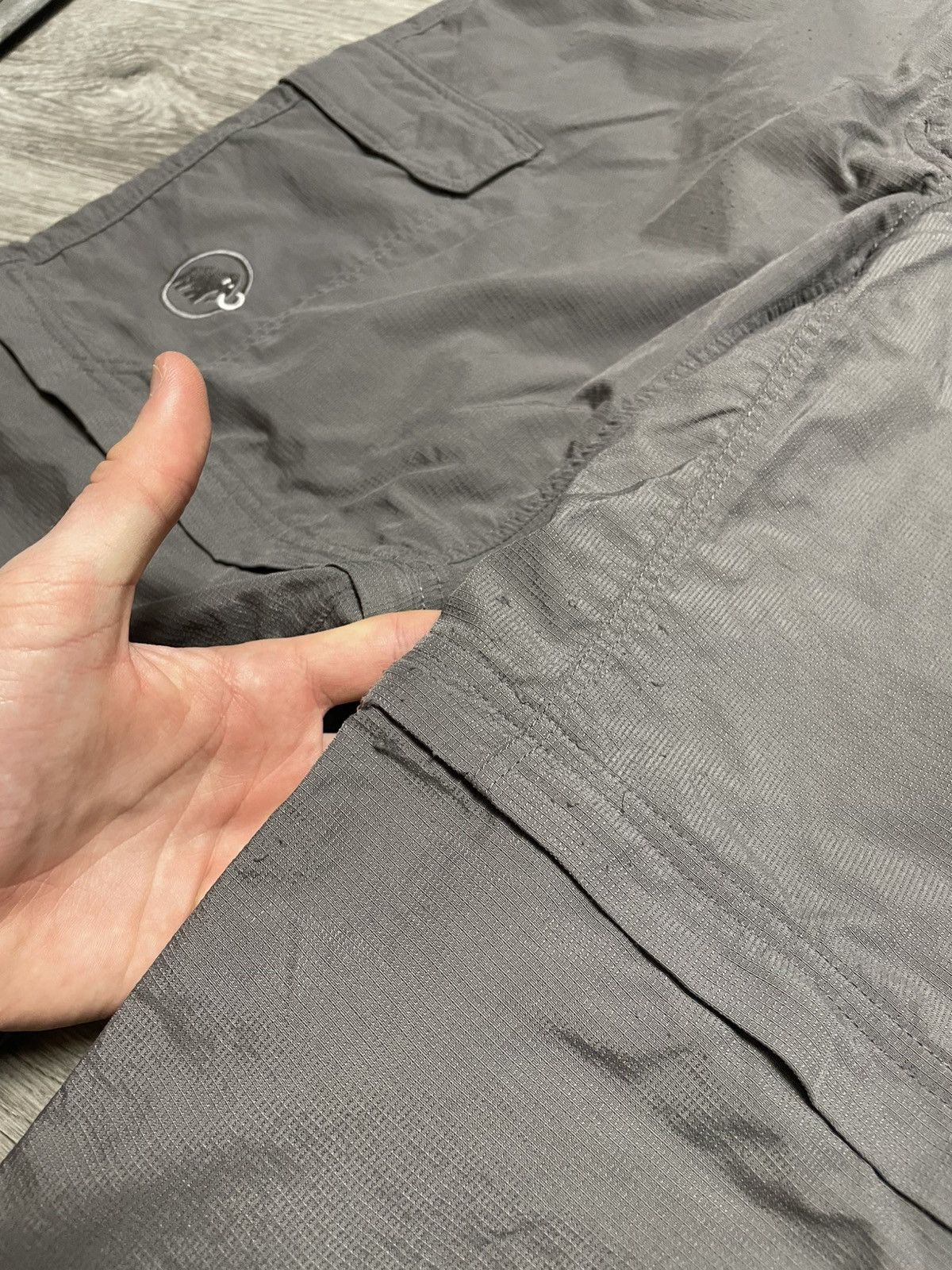 Mammut 2x Mammut Transformer Hiking Pants Grey Trousers / Shorts Size US 30 / EU 46 - 11 Thumbnail