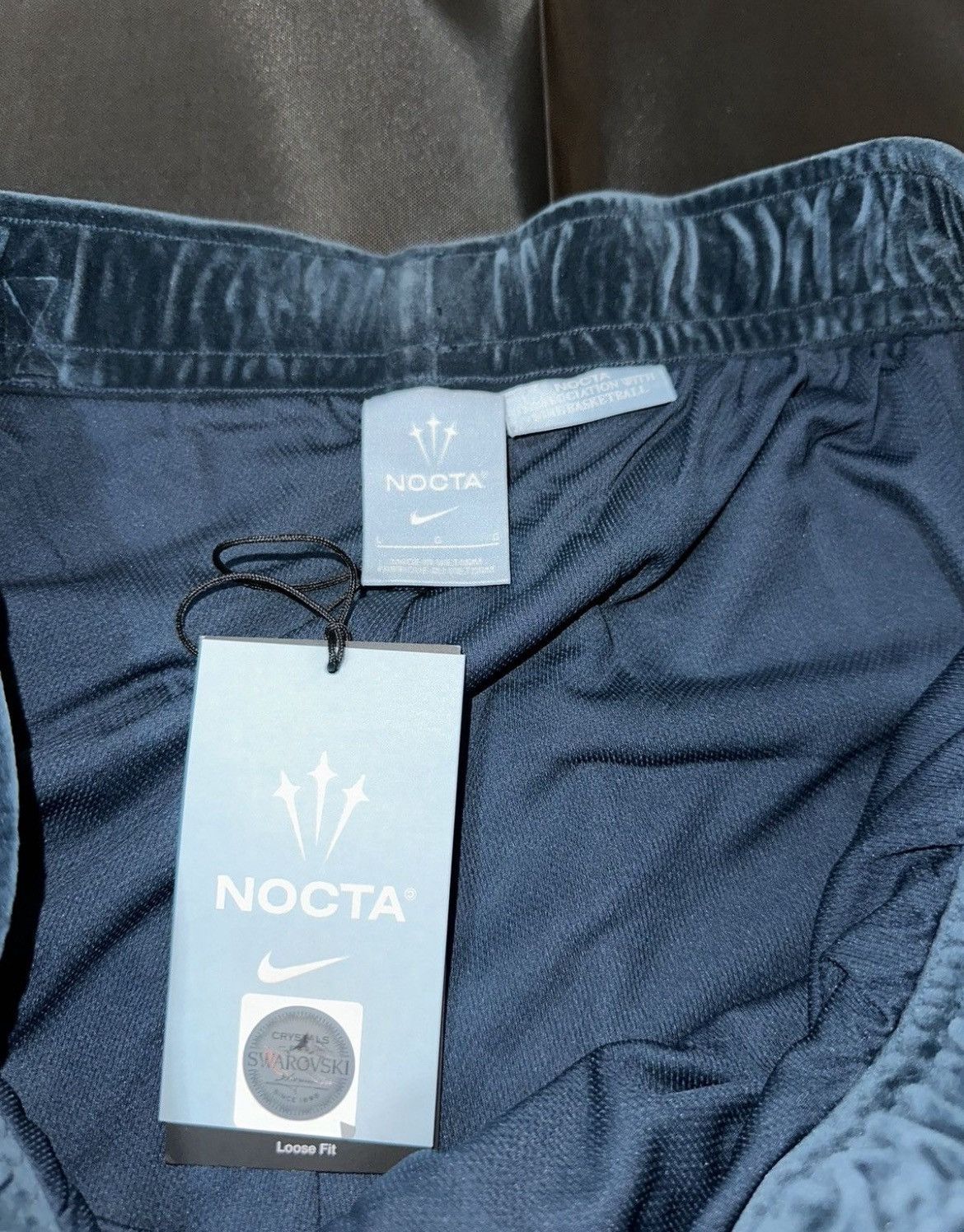 Nike Nocta x Swarovski Velour Pants