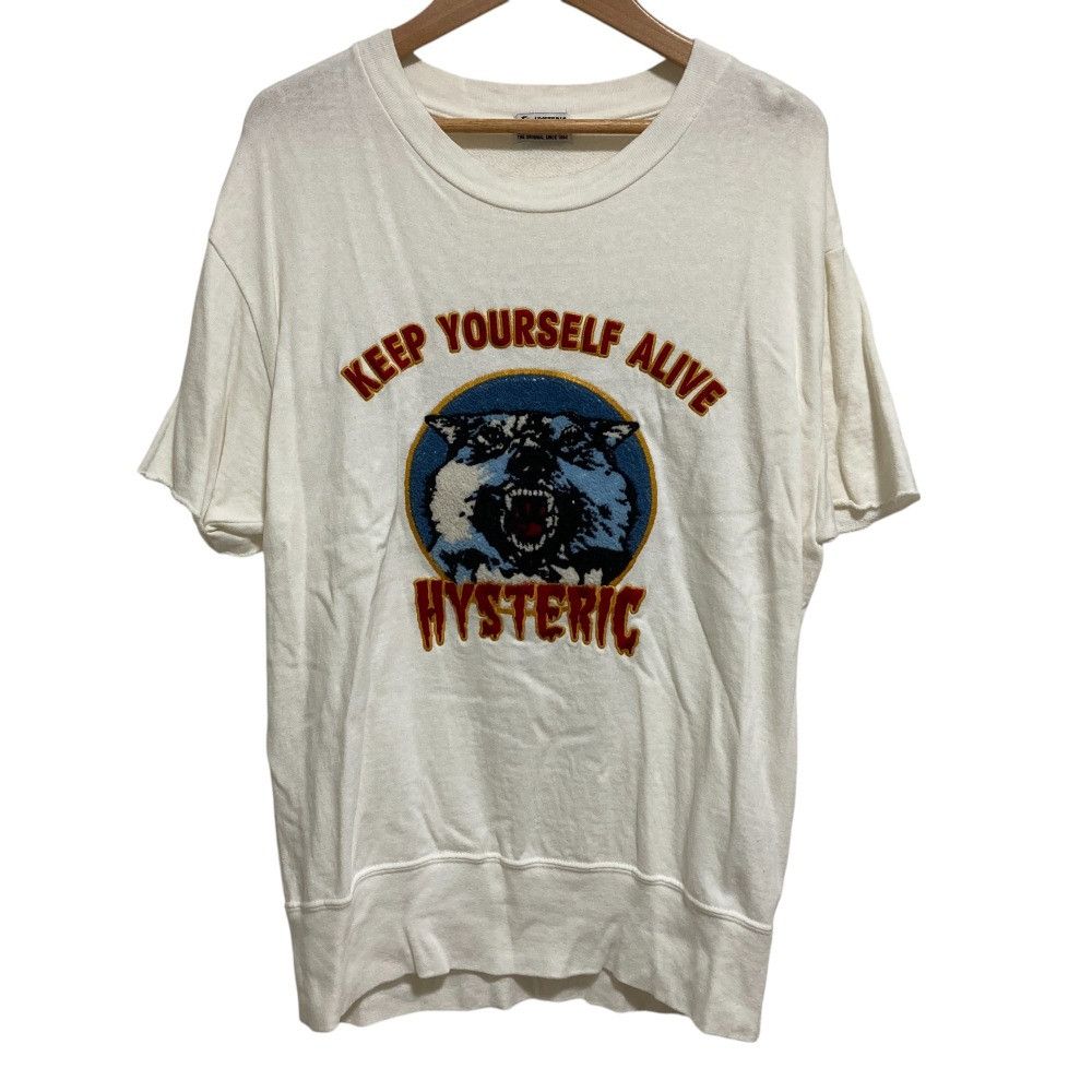 Other Hysteric Glamour Wolf Patch Short Sleeve Sweat T-shirt Others T-Shirts DUTY FREE for USA