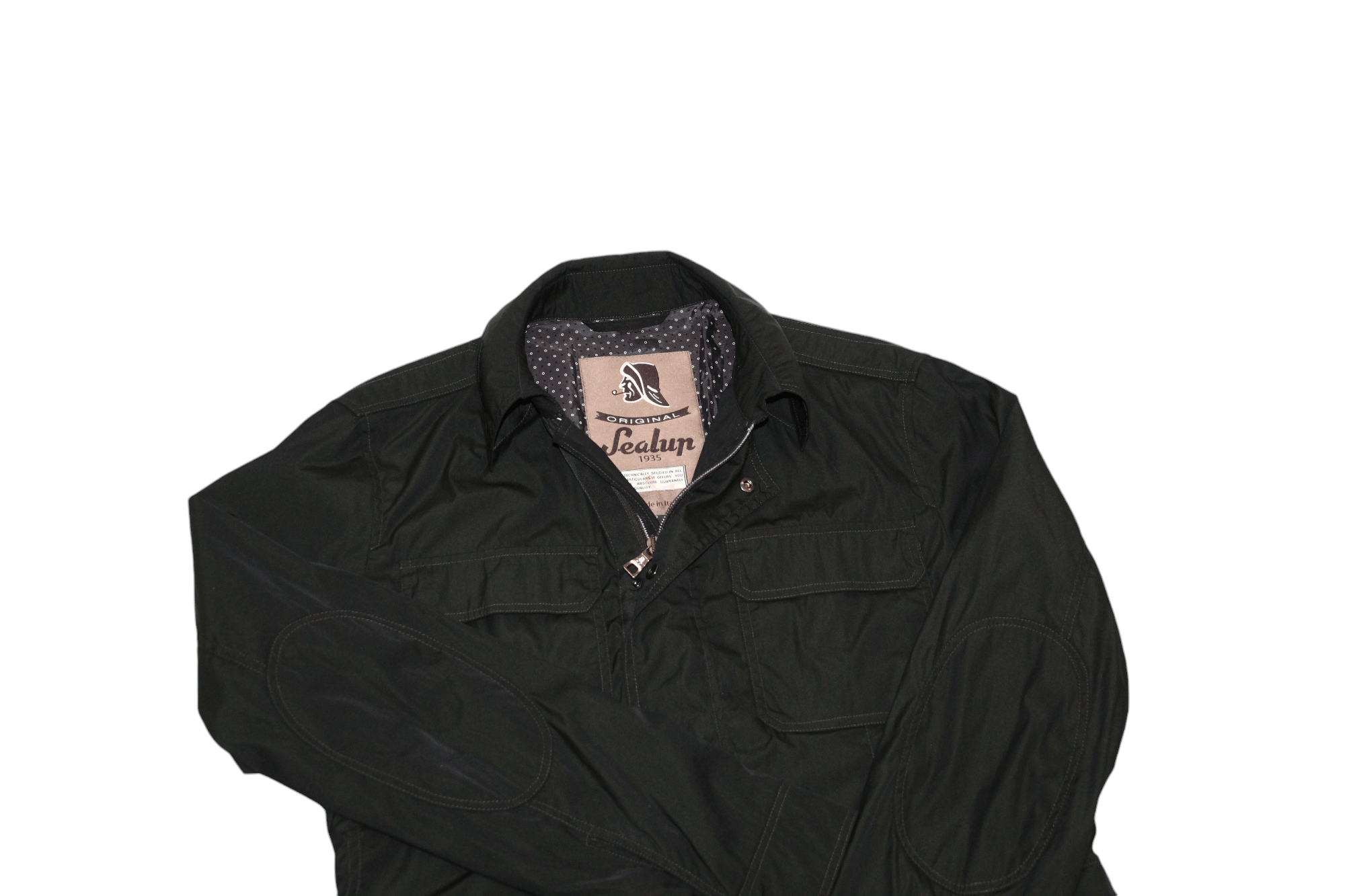 Sealup Sealup Cadorna Full-Zip Field Jacket In Olive Green Size US M / EU 48-50 / 2 - 2 Thumbnail