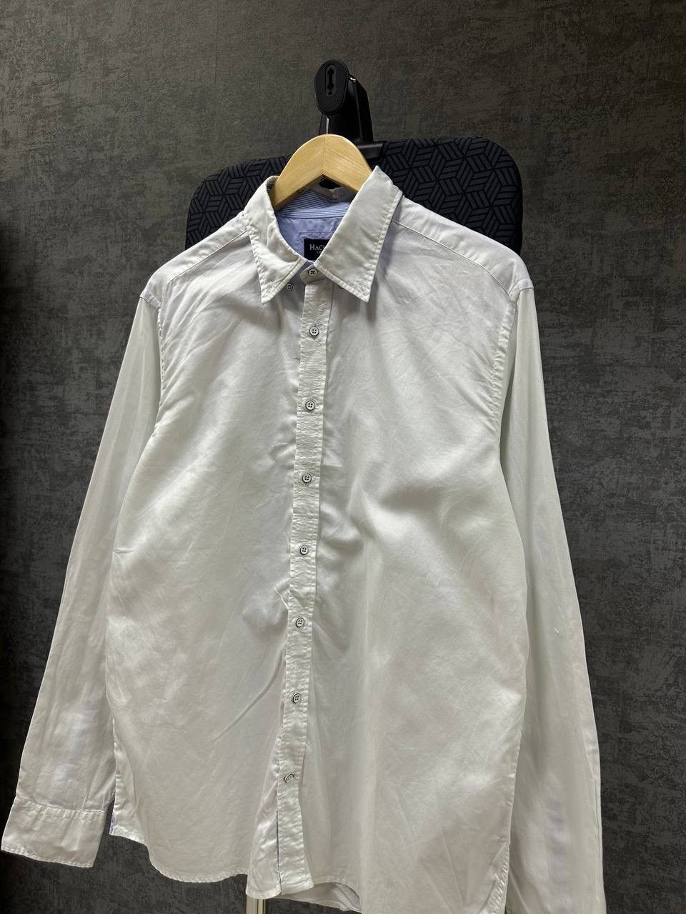 Hackett × Vintage Vintage Hackett London White Mens Shirt Size US XL / EU 56 / 4 - 10 Thumbnail