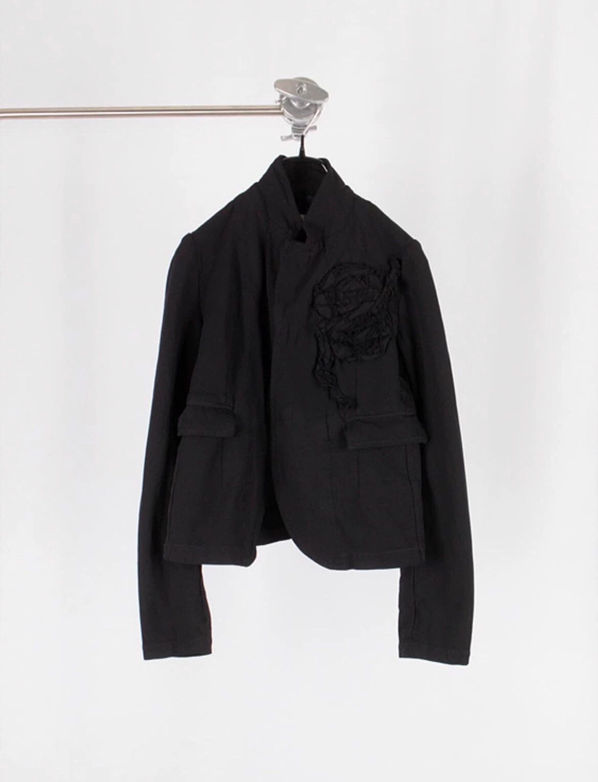 Comme des Garcons CDG Black Embroidered Print Blazer Orange Size US S / EU 44-46 / 1 - 1 Thumbnail