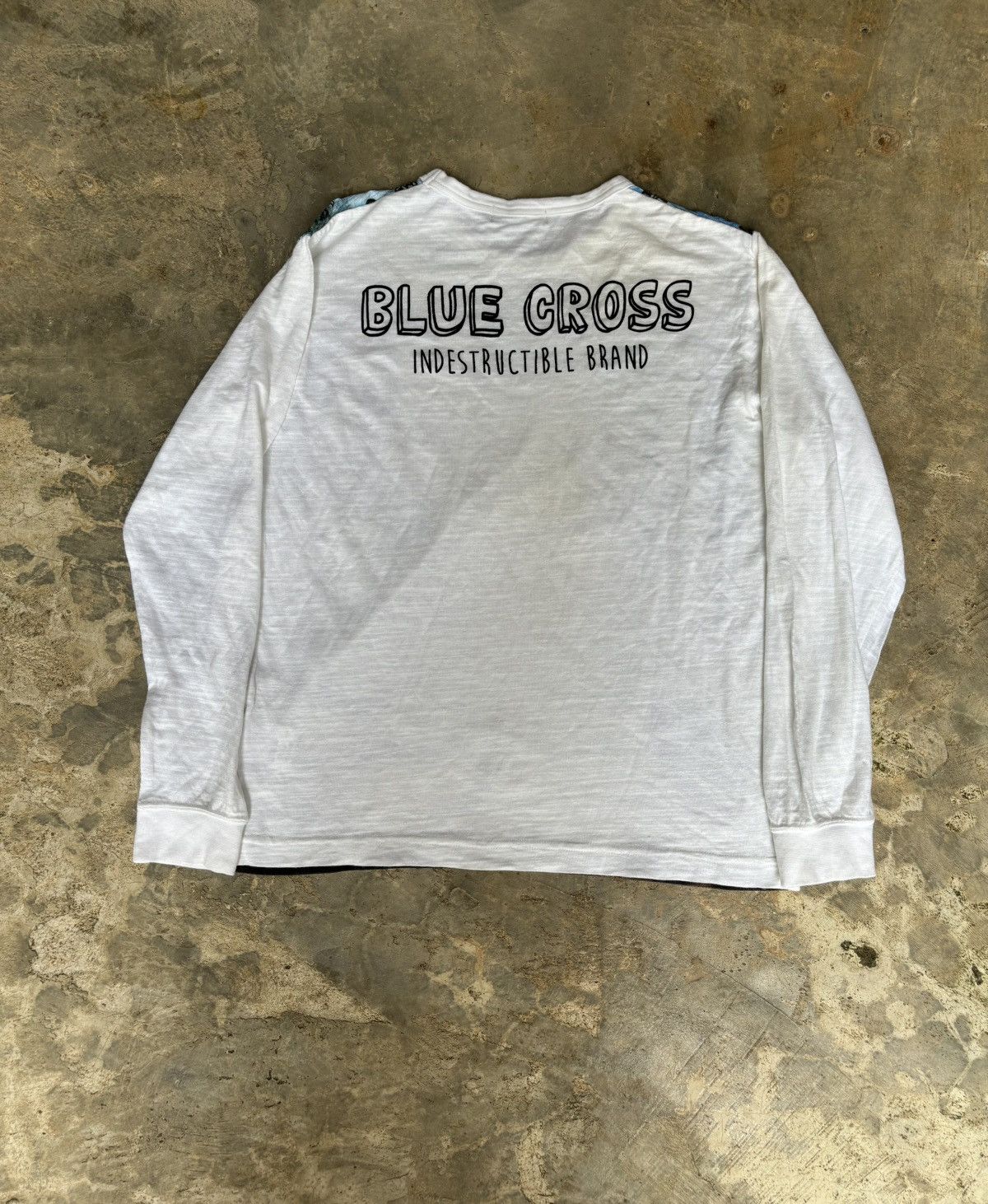 Hysteric Glamour Blue Cross Skateboard Longsleeve Size US M / EU 48-50 / 2 - 3 Thumbnail