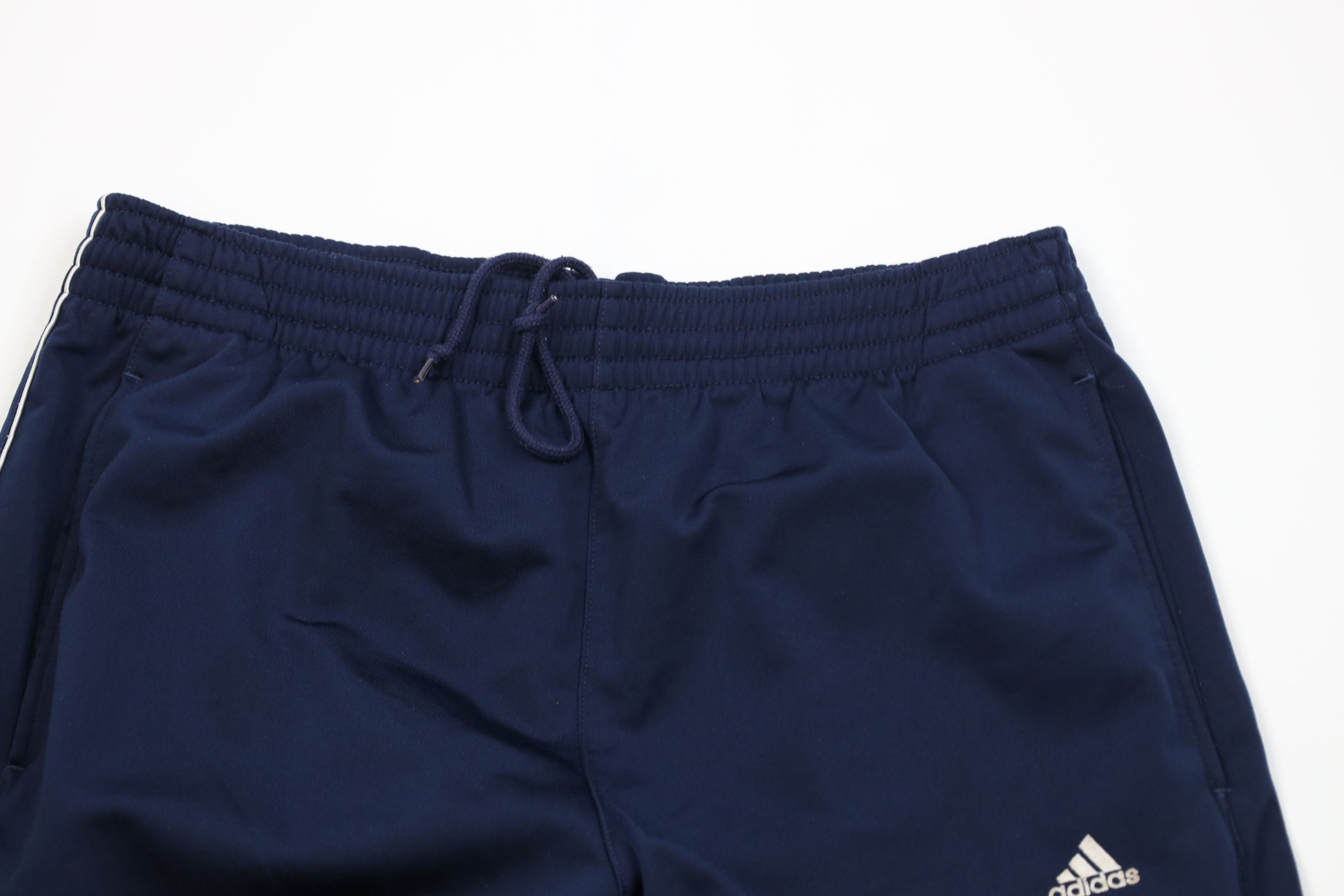 Adidas Vintage Y2K Adidas Spell Out Wide Leg Sweatpants Pants Blue Size US 34 / EU 50 - 2 Thumbnail