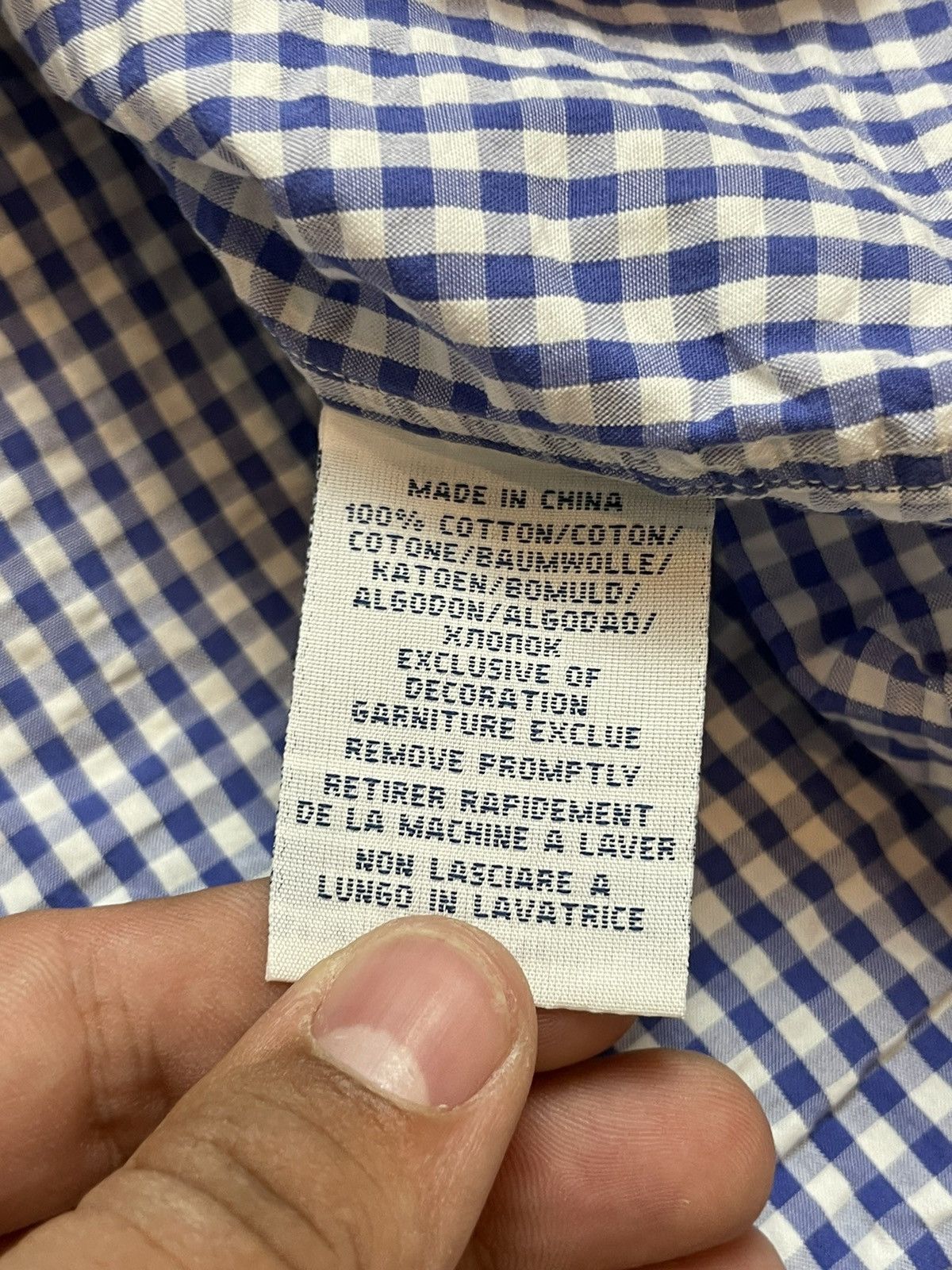 Polo Ralph Lauren × Vintage Polo Ralph Lauren Shirt Center Pony Luxury Shirt Size US M / EU 48-50 / 2 - 7 Thumbnail
