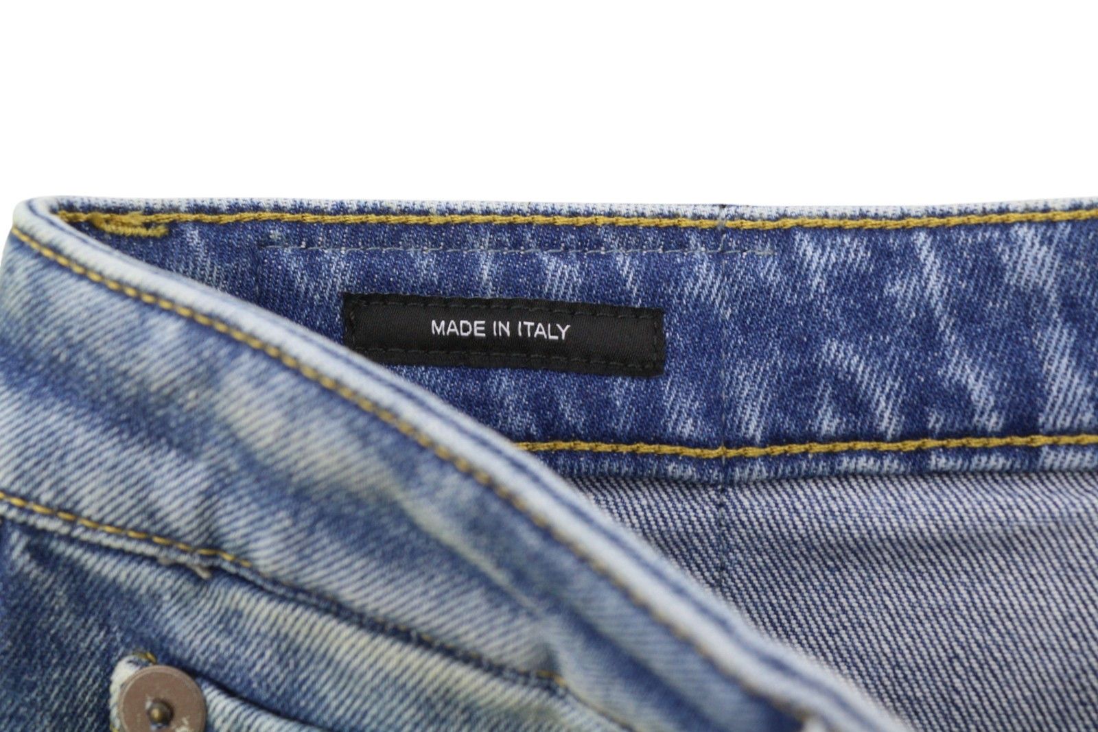 R13 KICK FIT 26 Jasper Stretch Cropped Faded Blue PS26 89081 Size 26" / US 2 / IT 38 - 7 Thumbnail