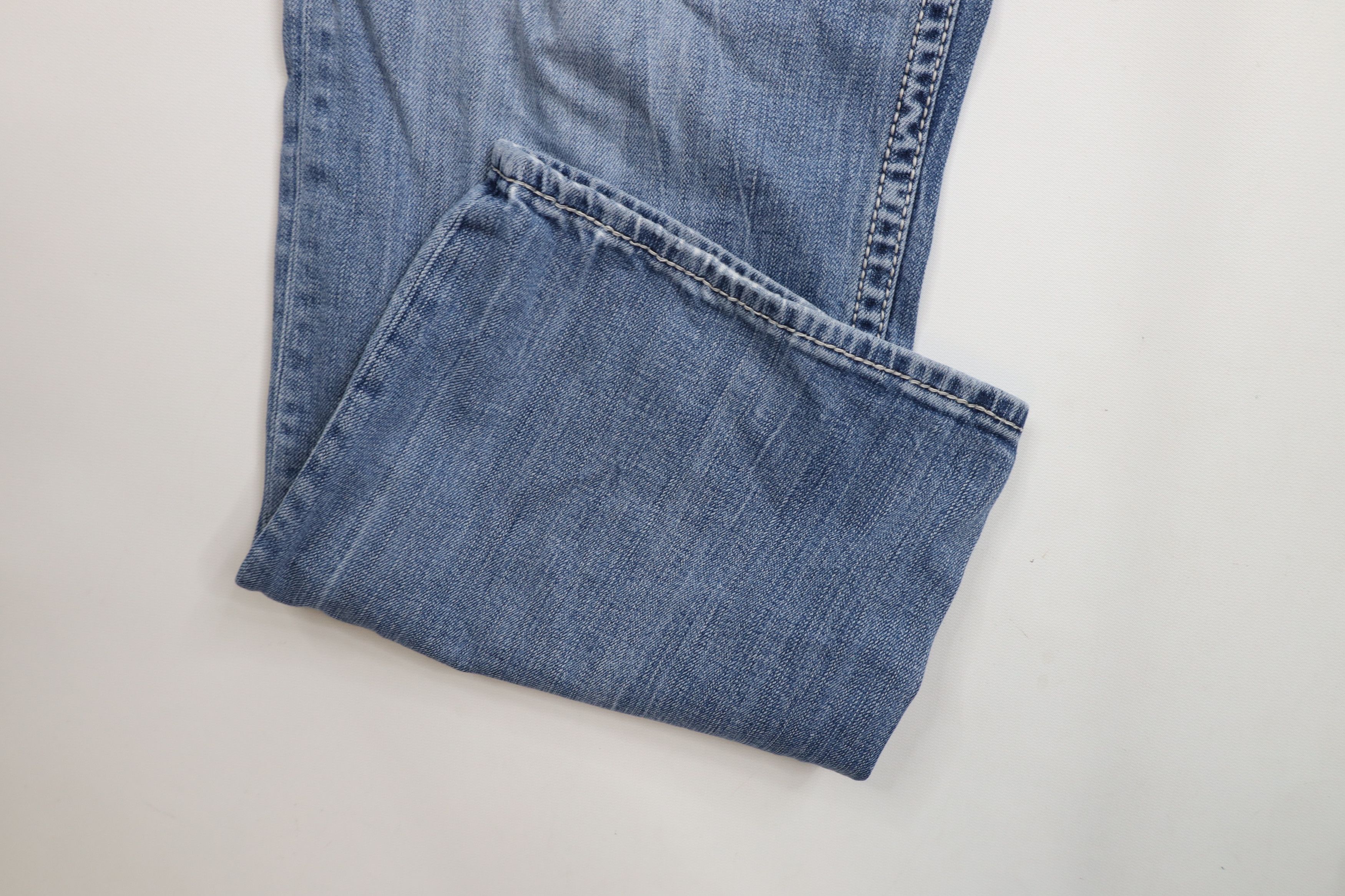 Vintage Buckle BKE Thick Stitch Stretch Tyler Straight Leg Jeans Size US 36 / EU 52 - 6 Thumbnail