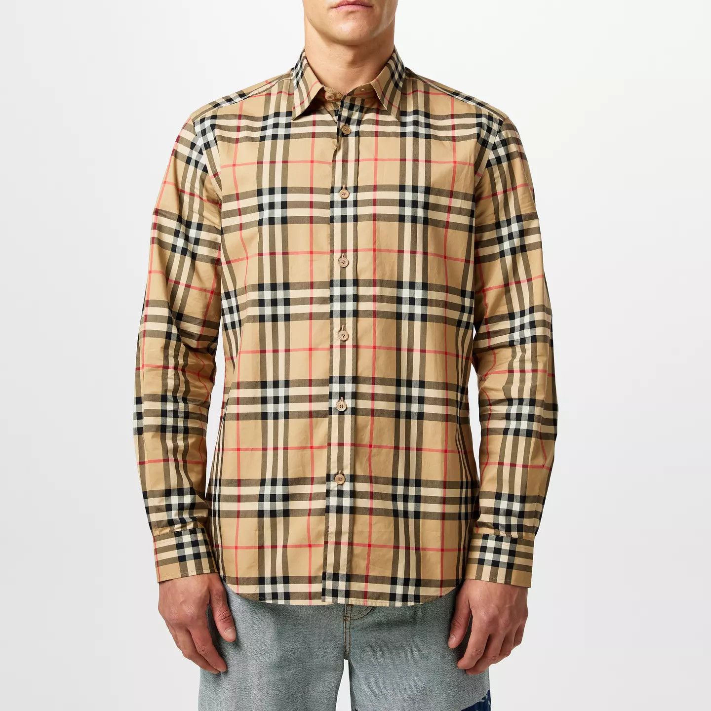 Burberry o1g2r1mq0426 Check Shirt in Multicolor Size US S / EU 44-46 / 1 - 2 Thumbnail