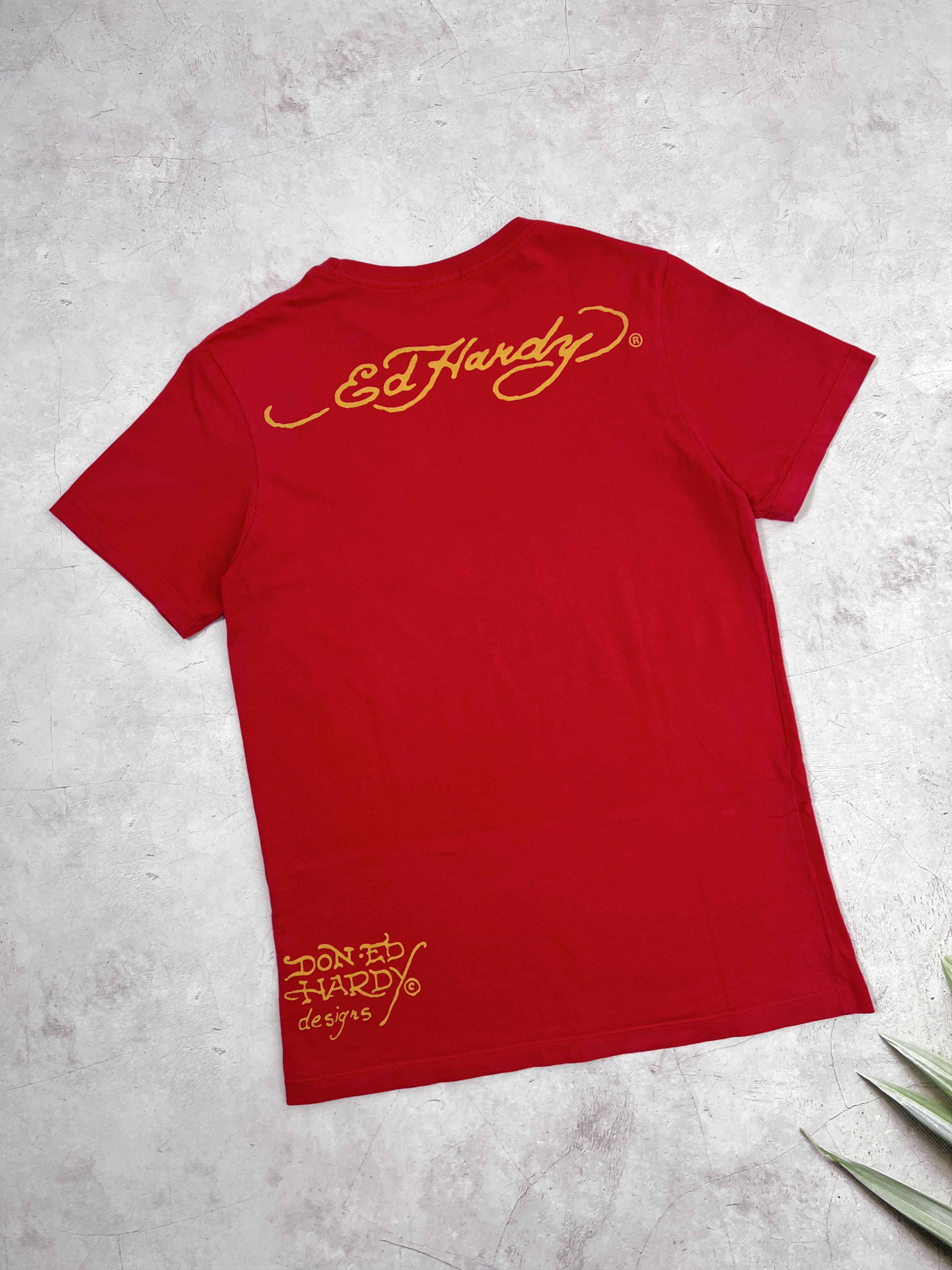 Christian Audigier × Ed Hardy × Vintage Ed Hardy T-Shirt BullDog Big Logo Size US S / EU 44-46 / 1 - 9 Thumbnail
