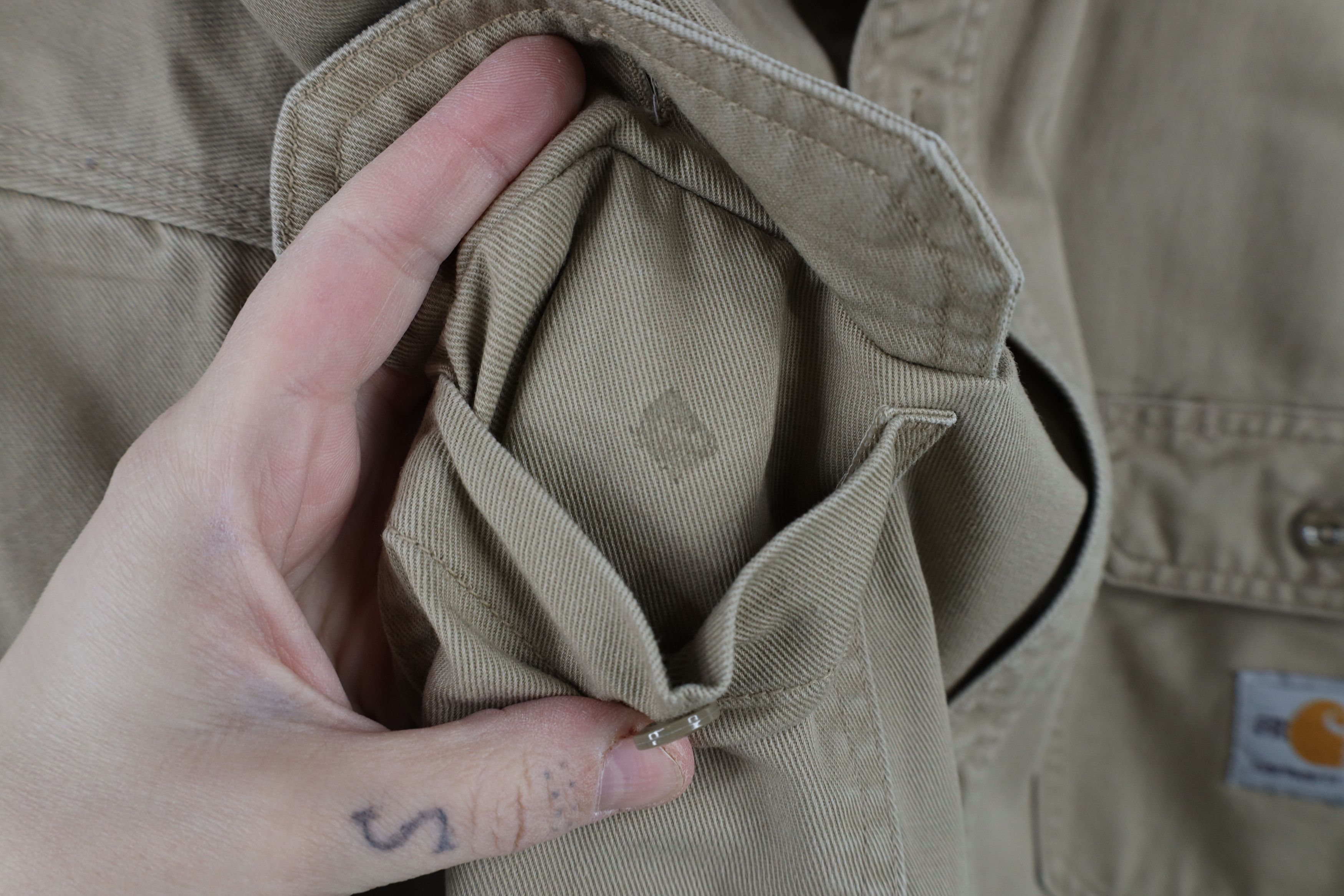 Carhartt × Vintage Vintage Carhartt FR Fire Flame Resistant Button Down Shirt Size US XXL / EU 58 / 5 - 8 Thumbnail