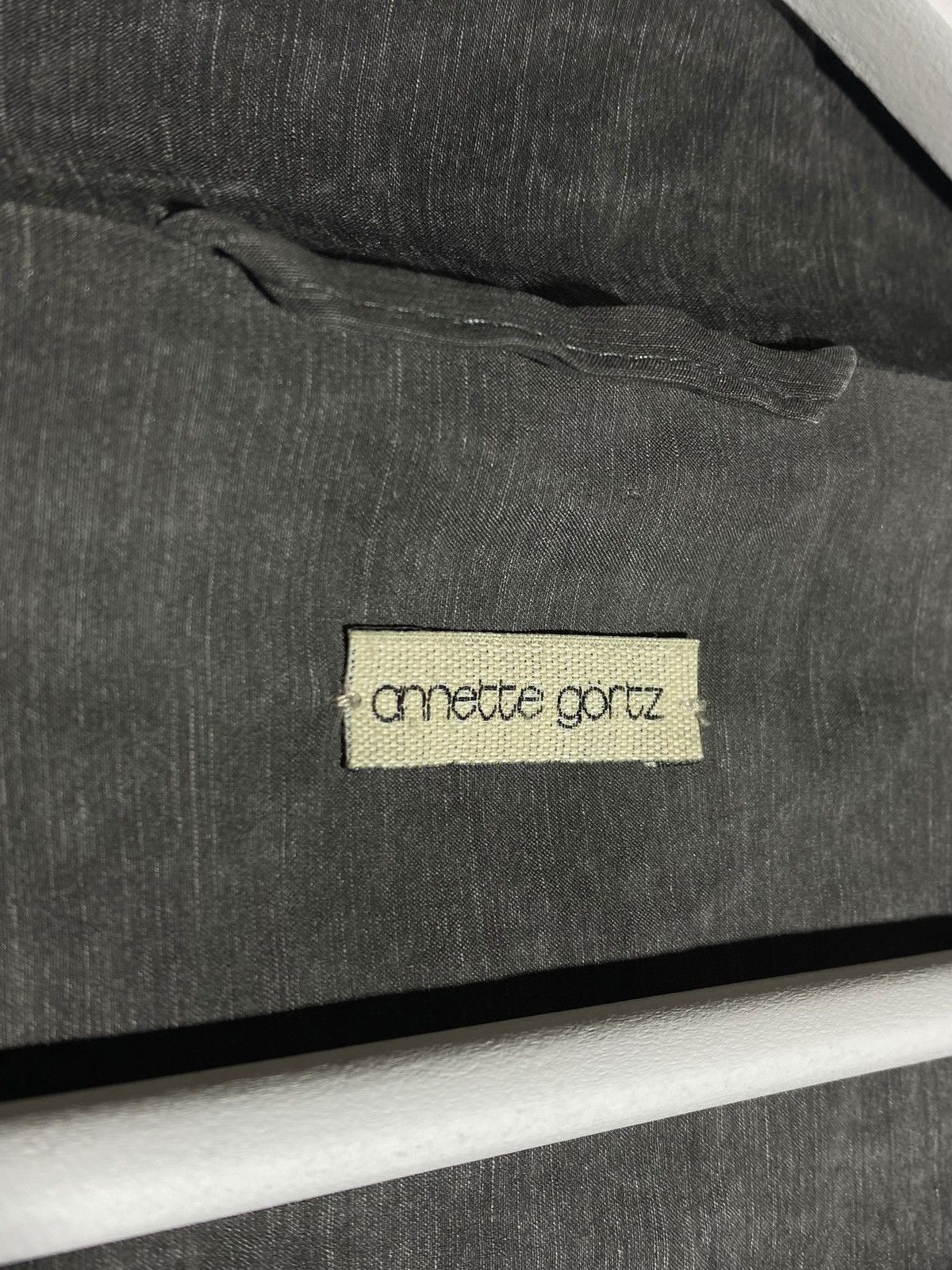 Annette Gortz Annette Gortz Linen Coat Jacket Size M / US 6-8 / IT 42-44 - 13 Thumbnail