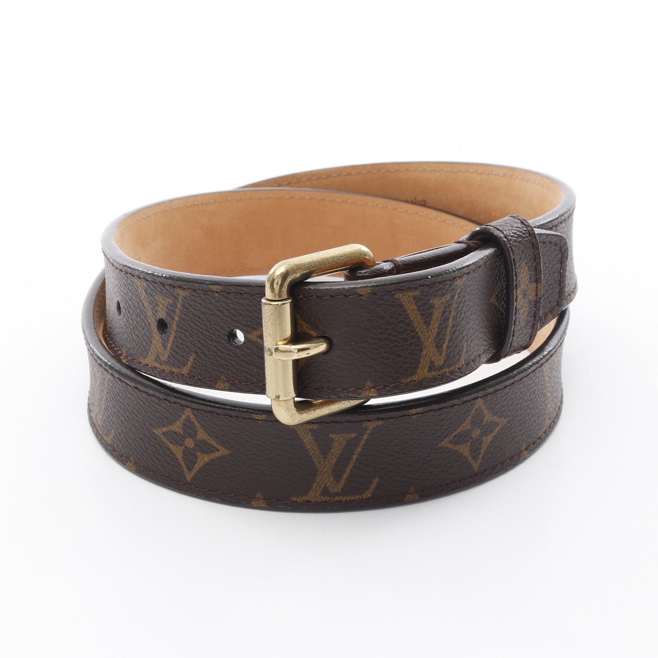 Louis Vuitton Louis Vuitton Ceinture Belt Brown Size ONE SIZE - 1 Thumbnail