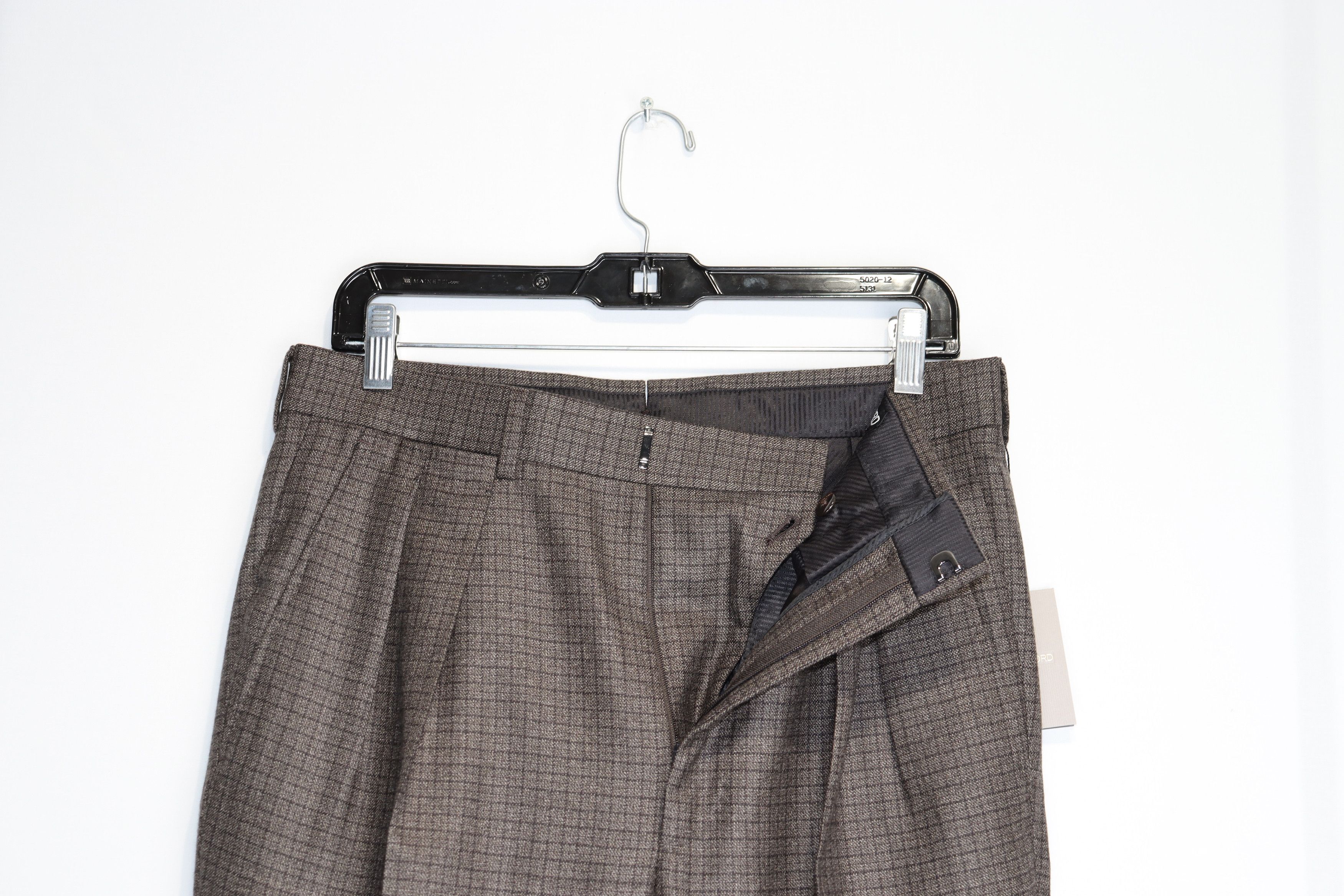 Tom Ford o1rshd1 Houndstooth Formal Pants in Brown Size US 30 / EU 46 - 6 Thumbnail
