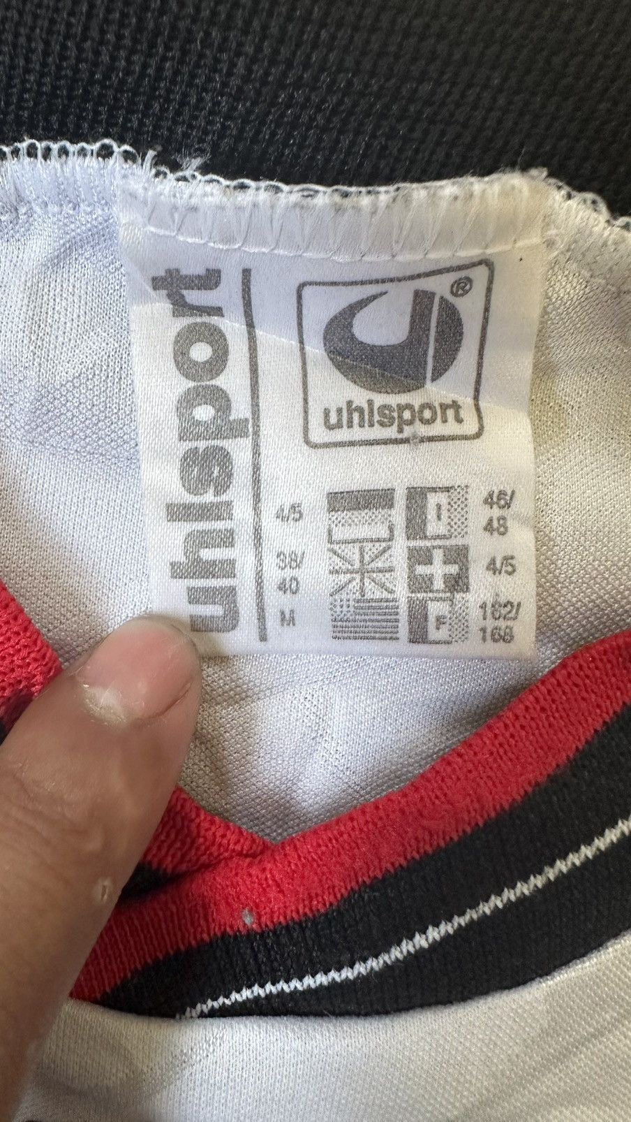 Vintage VINTAGE UHLSPORT 90S JERSEY Size US L / EU 52-54 / 3 - 6 Thumbnail