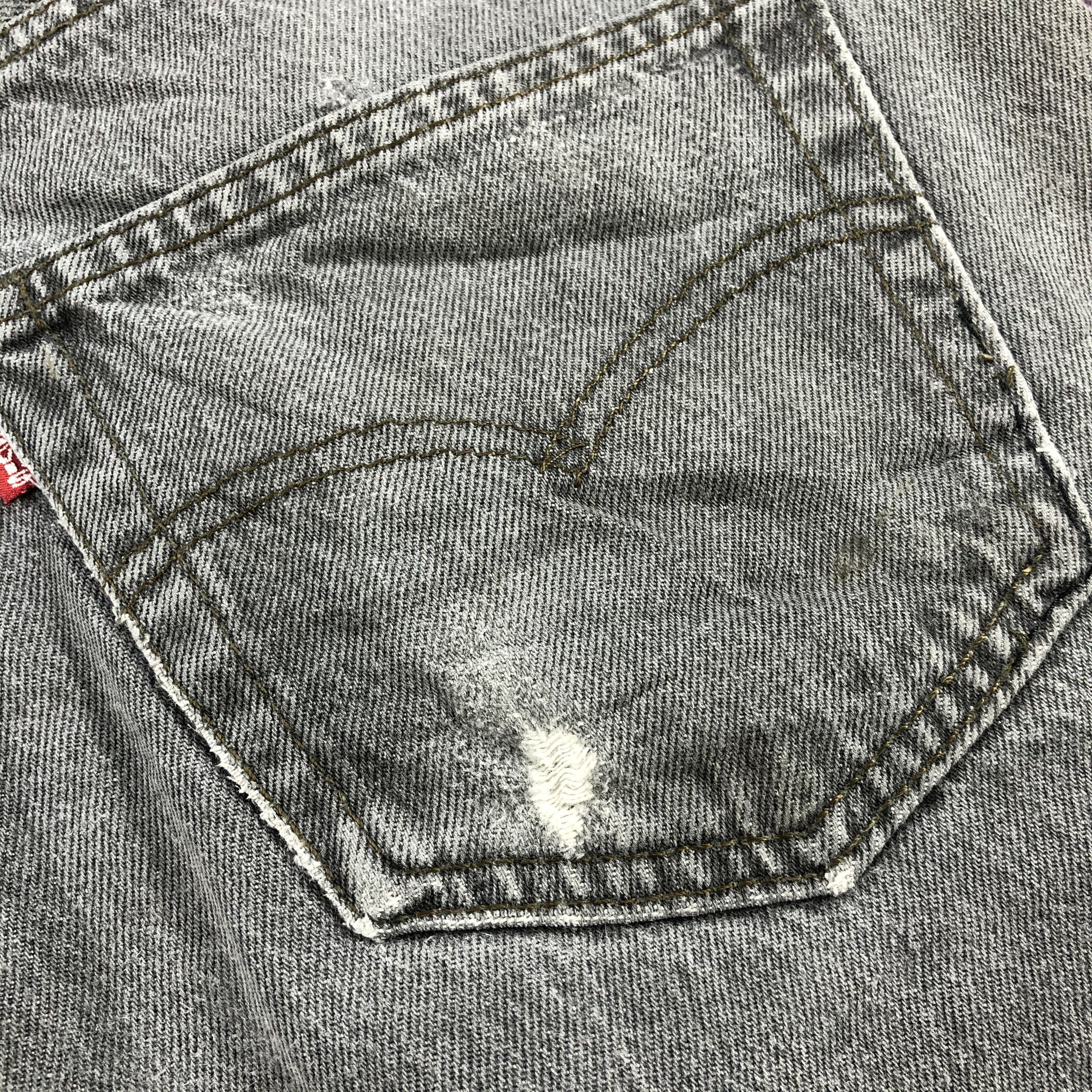 Levi's × Vintage Vintage 90s Faded Black Levis 501 Jeans-JM2394 Size US 37 - 7 Thumbnail