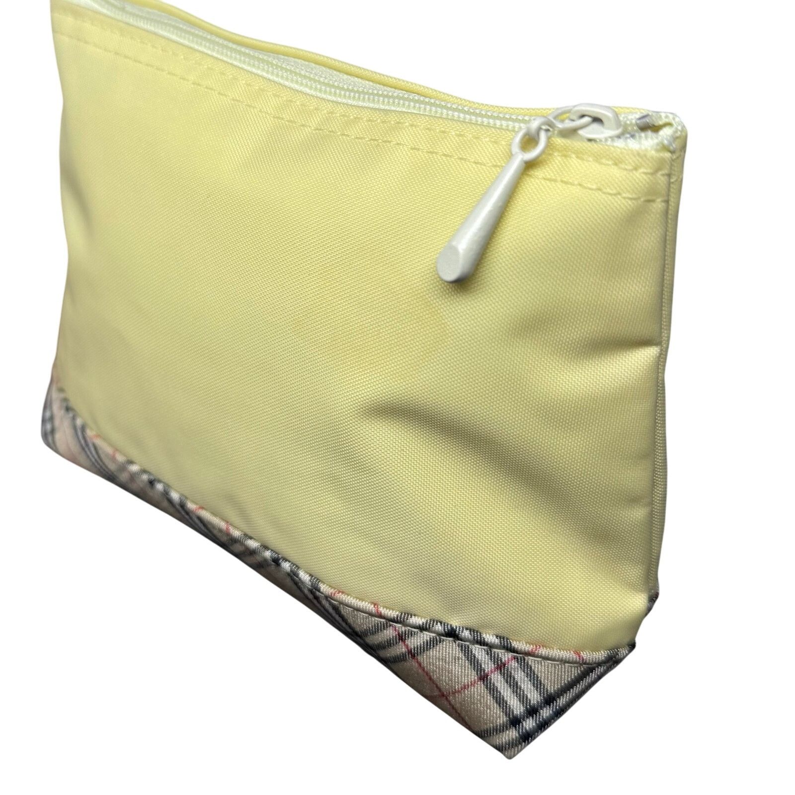 Burberry Burberry Yellow Zipper Pouch Size ONE SIZE - 9 Thumbnail
