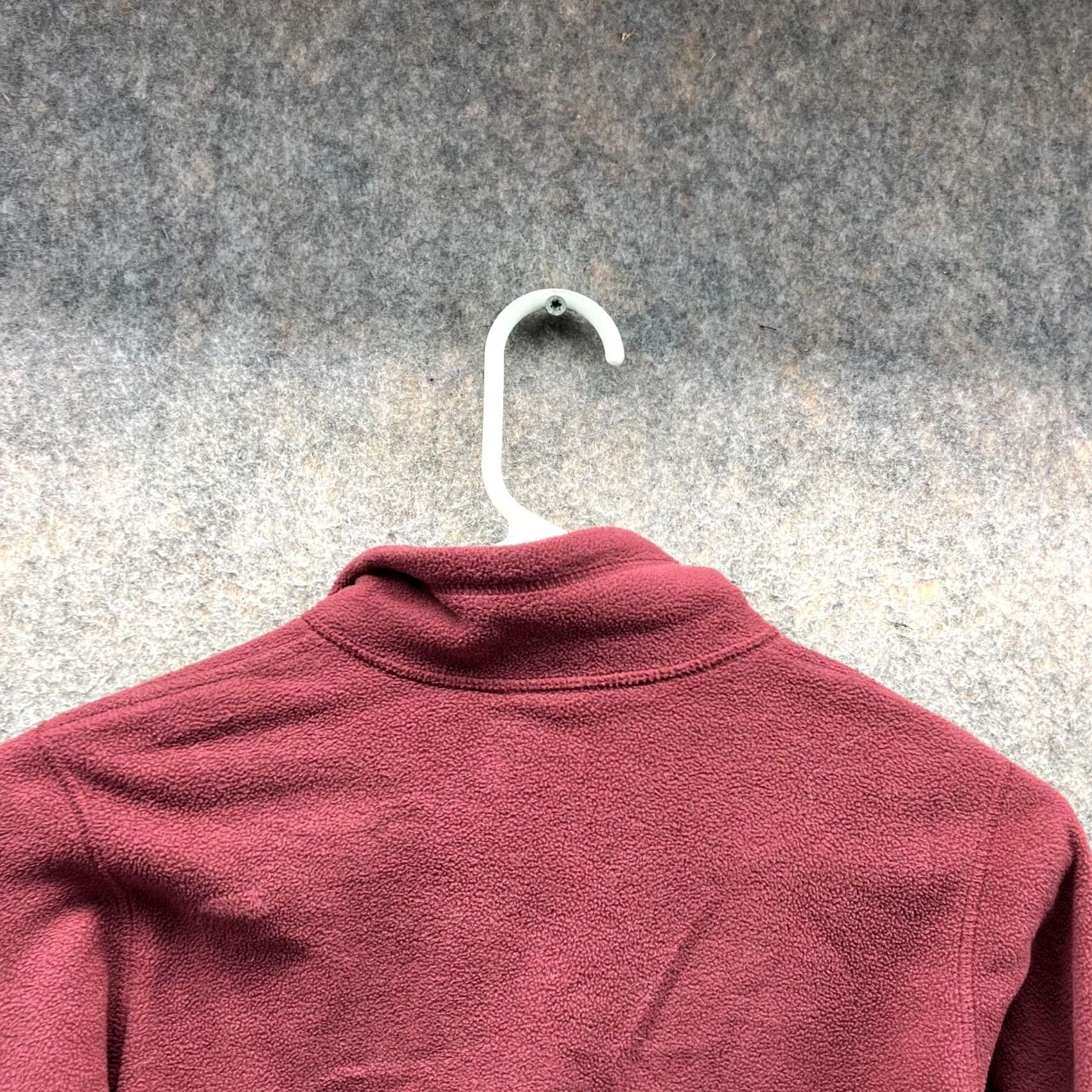 Helly Hansen VINTAGE Helly Hansen Sweater Women Small Burgundy Red Full Zip Fleece Jacket Full Zip Size S / US 4 / IT 40 - 3 Thumbnail