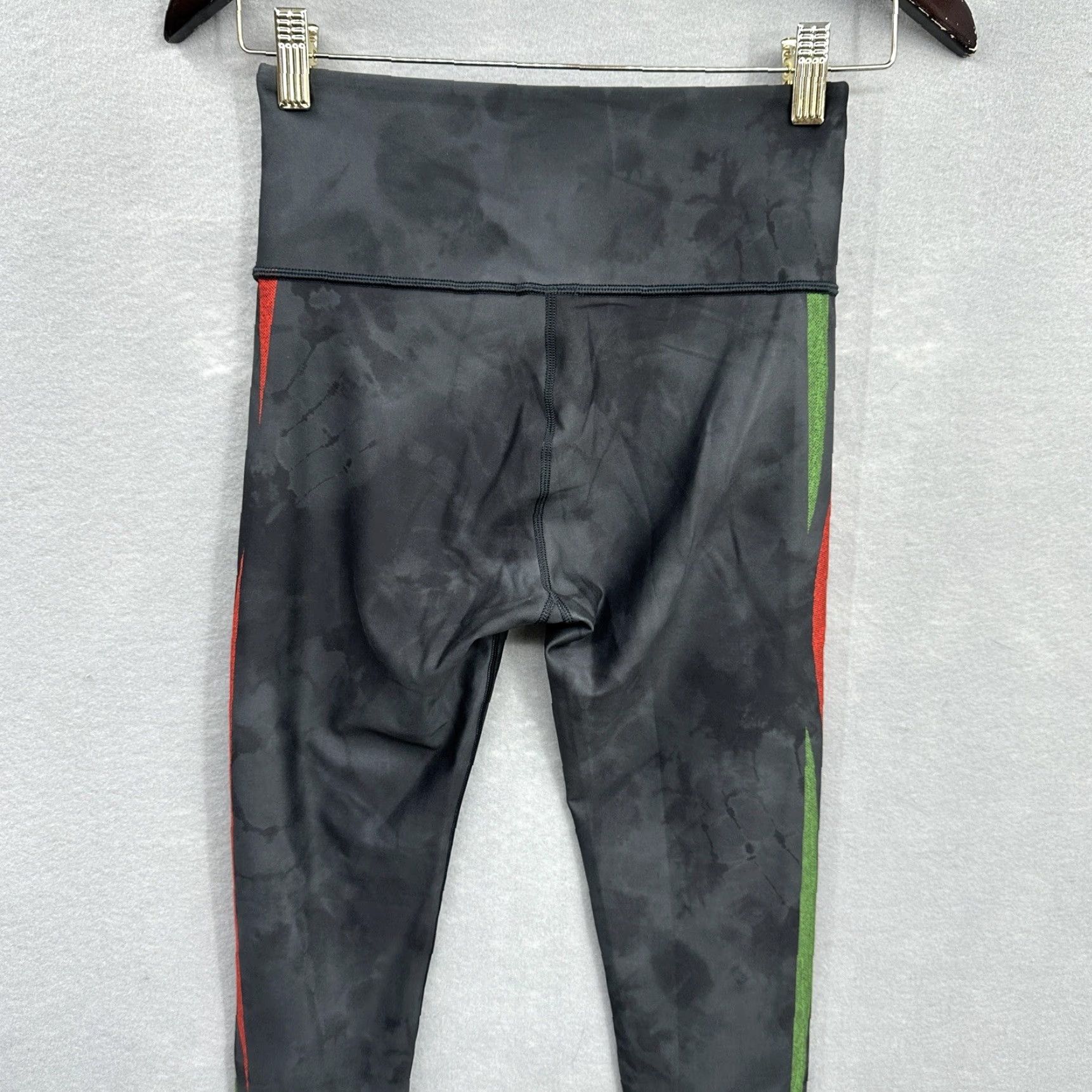 Quest A Tribe Called Quest Leggings Womens S Black Skinny Pull On High Waist Compression Activewear Sports Size 28" / US 6 / IT 42 - 6 Thumbnail