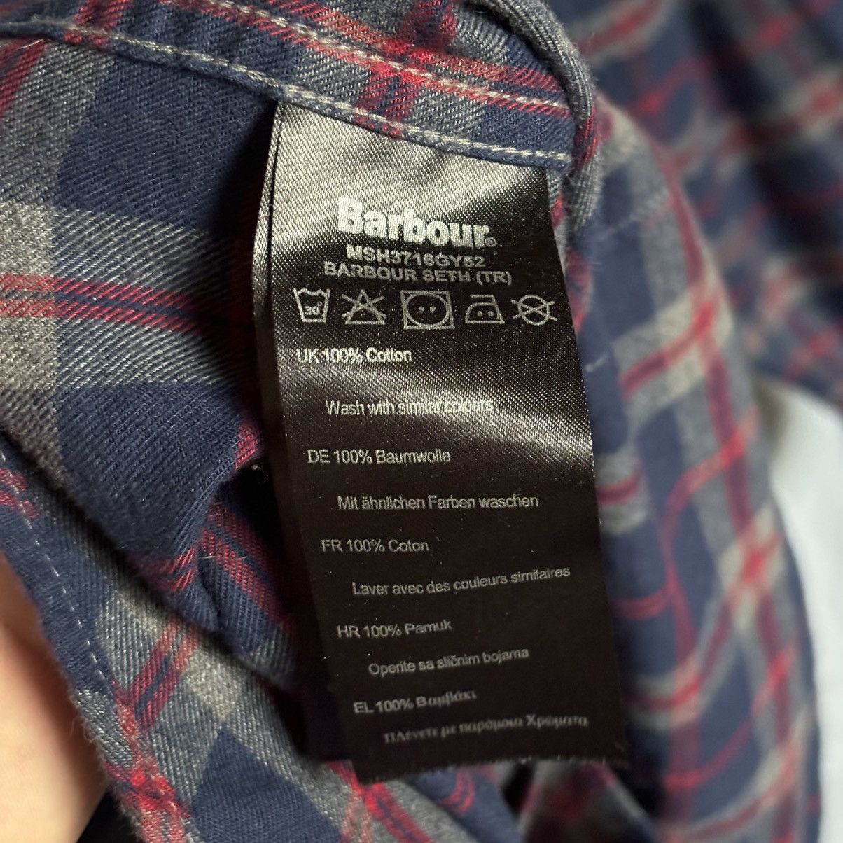 Barbour Barbour shirt button up small vintage Size US S / EU 44-46 / 1 - 4 Thumbnail