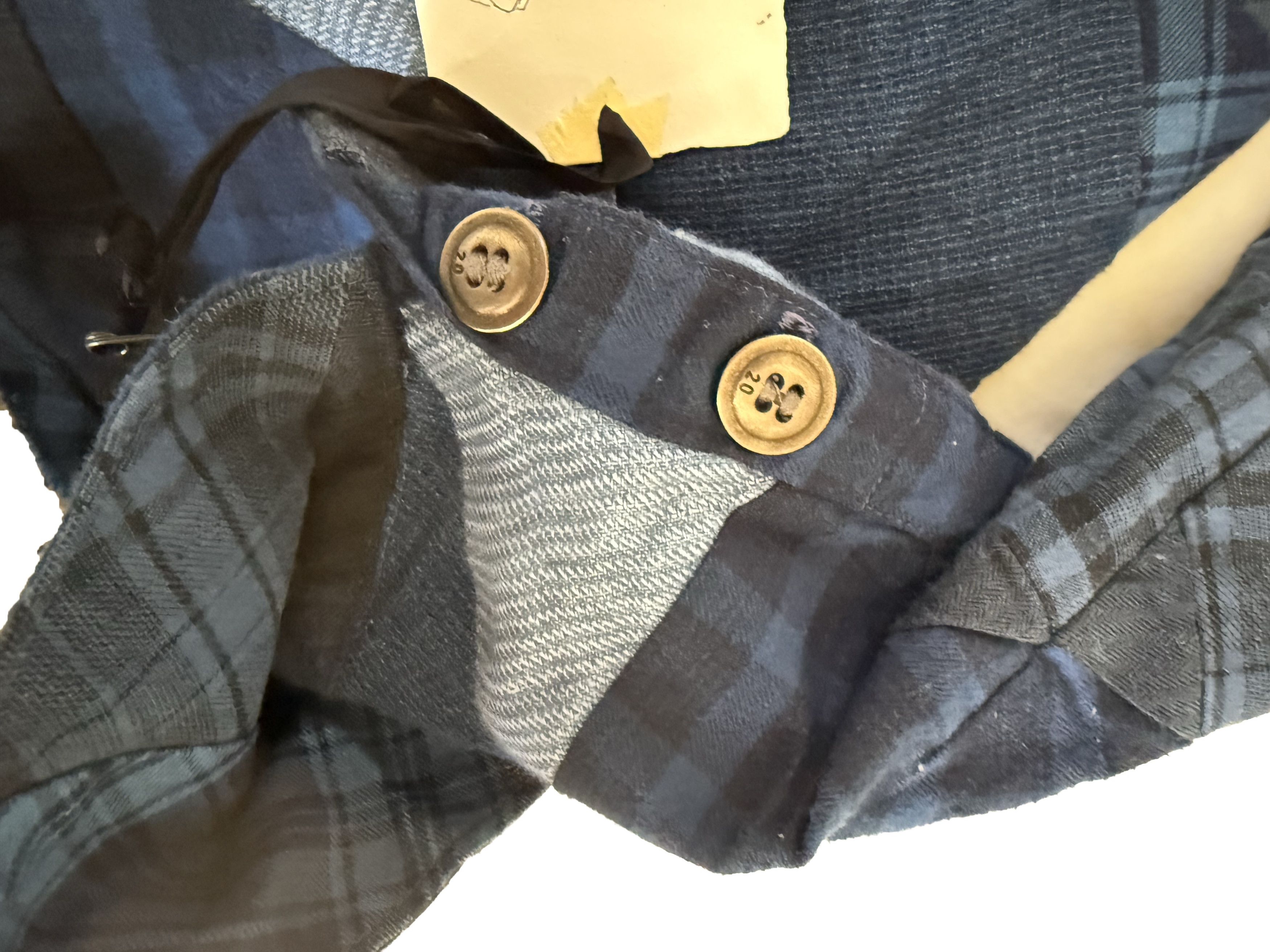 Greg Lauren Patchwork upcycled denim jacket Overshirt Distressed size 1 Size US S / EU 44-46 / 1 - 4 Thumbnail