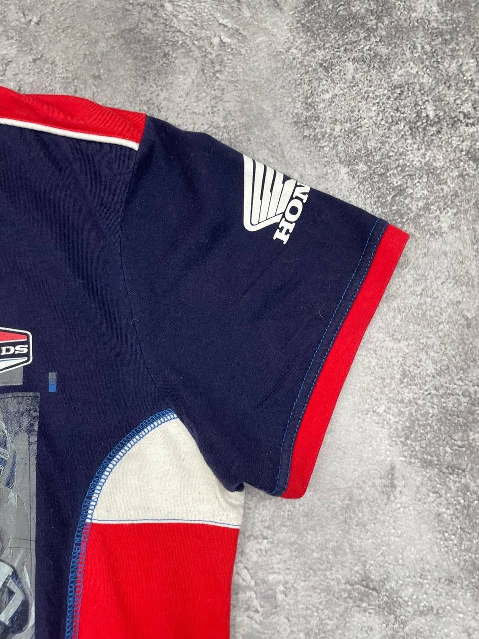 Honda Honda Racing TT Legends Men Vintage Graphic T-Shirt Blue Red Size US M / EU 48-50 / 2 - 4 Thumbnail