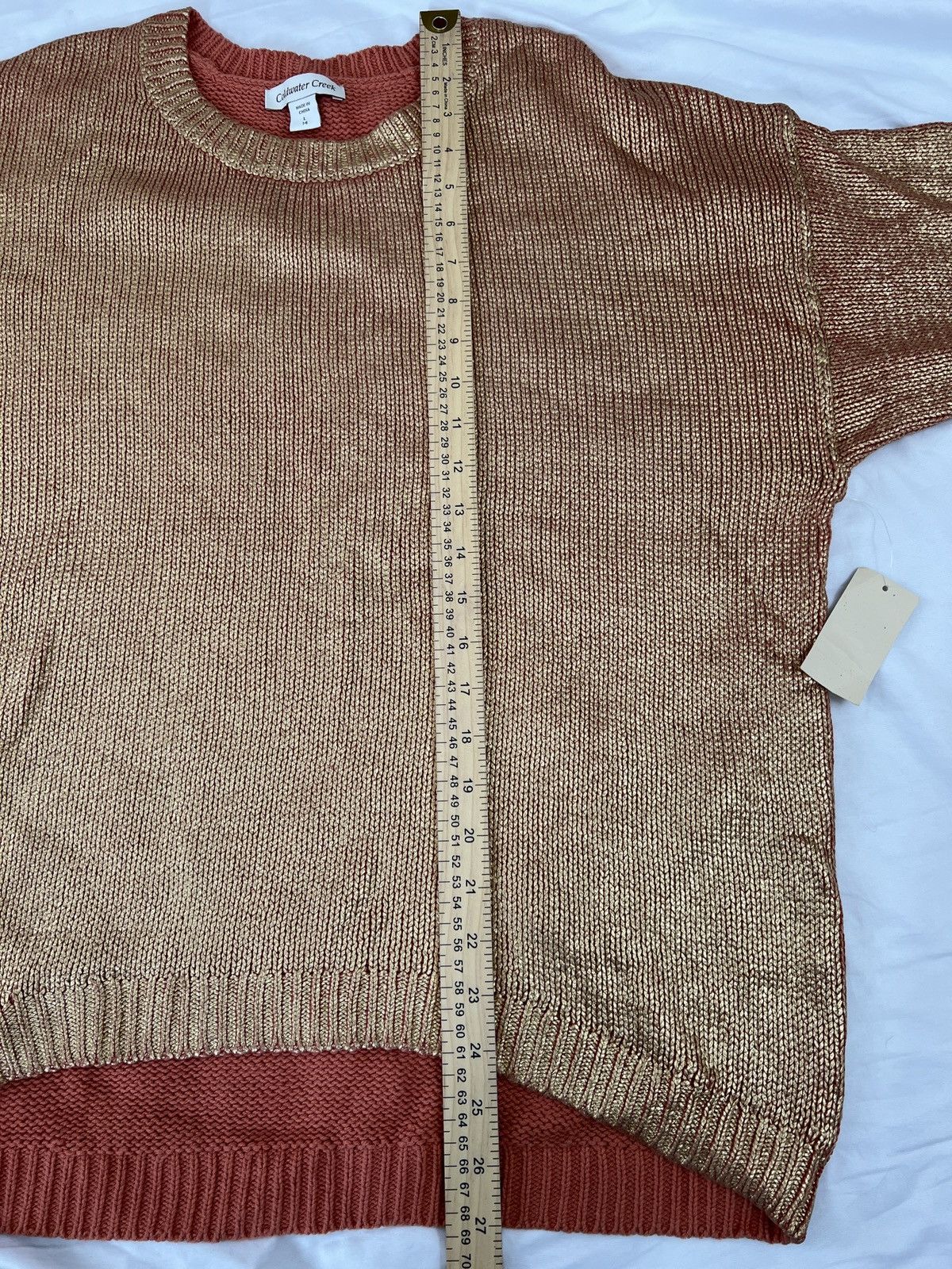 Coldwater Creek Coldwater creek shimmering waver sweater size L Size L / US 10 / IT 46 - 10 Thumbnail