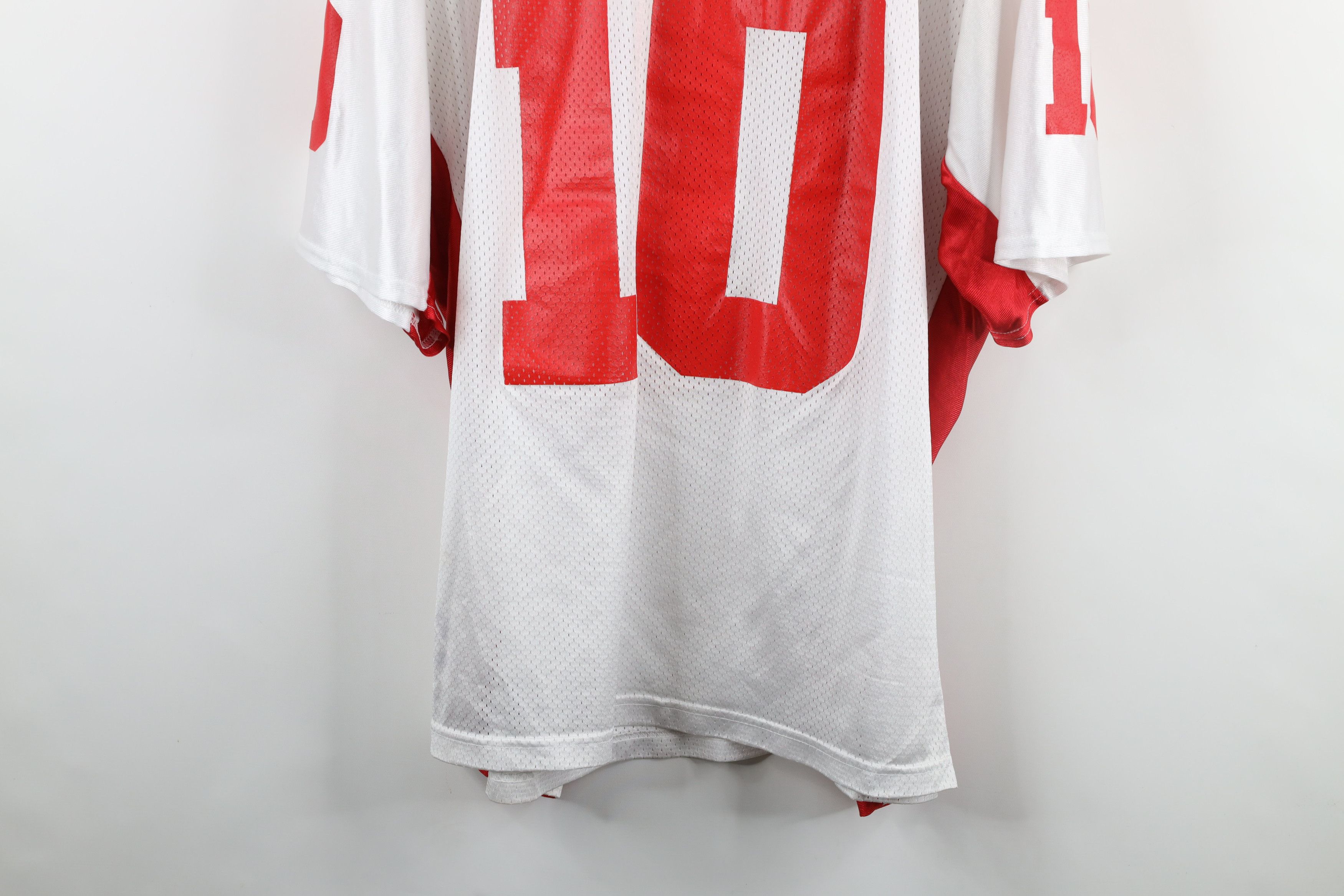 Adidas × Vintage Vintage 90s Adidas University of Nebraska Jersey #10 Size US XXL / EU 58 / 5 - 15 Thumbnail