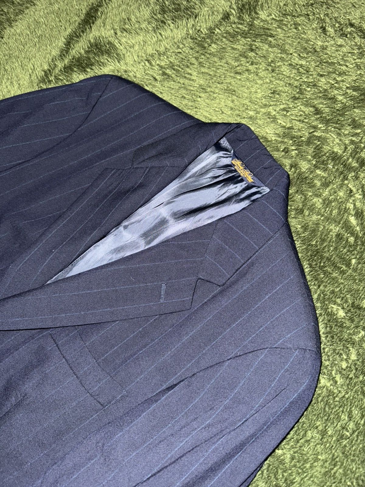 Brooks Brothers Brooks Brothers Made in USA Classic Fit Striped Blazer Size 42R - 2 Thumbnail
