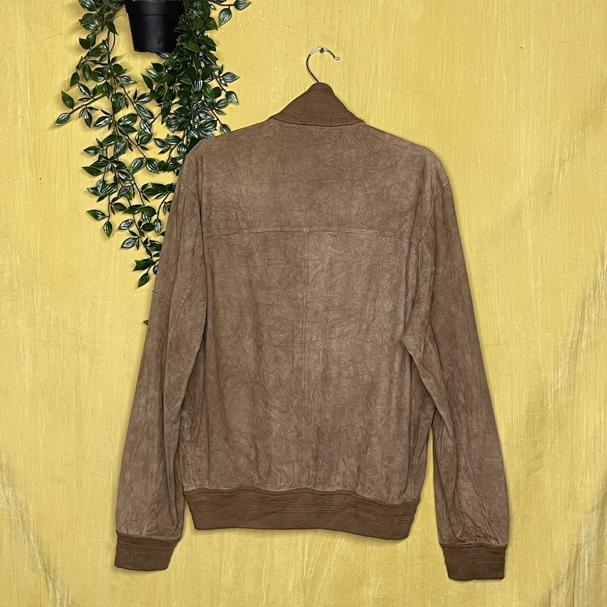 Valstar Valstar Valstarino Suede Leather Bomber Jackat Size US M / EU 48-50 / 2 - 3 Thumbnail