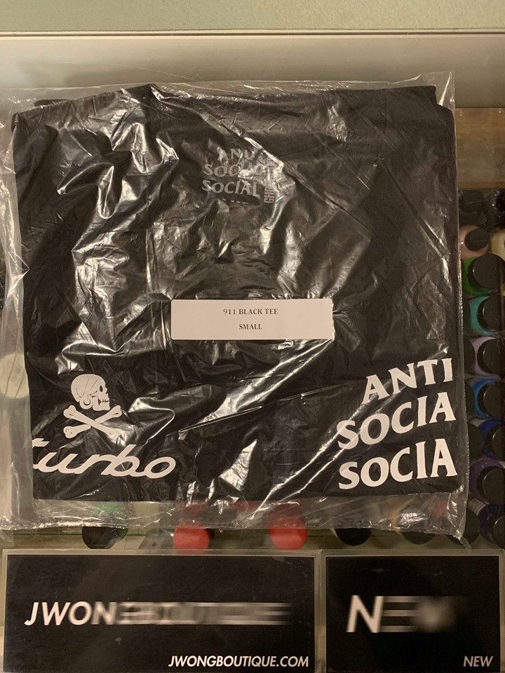 Anti Social Social Club 2018 Neighborhood Anti Social Social Club ASSC 911 Tee Teal Size US XL / EU 56 / 4 - 1 Thumbnail