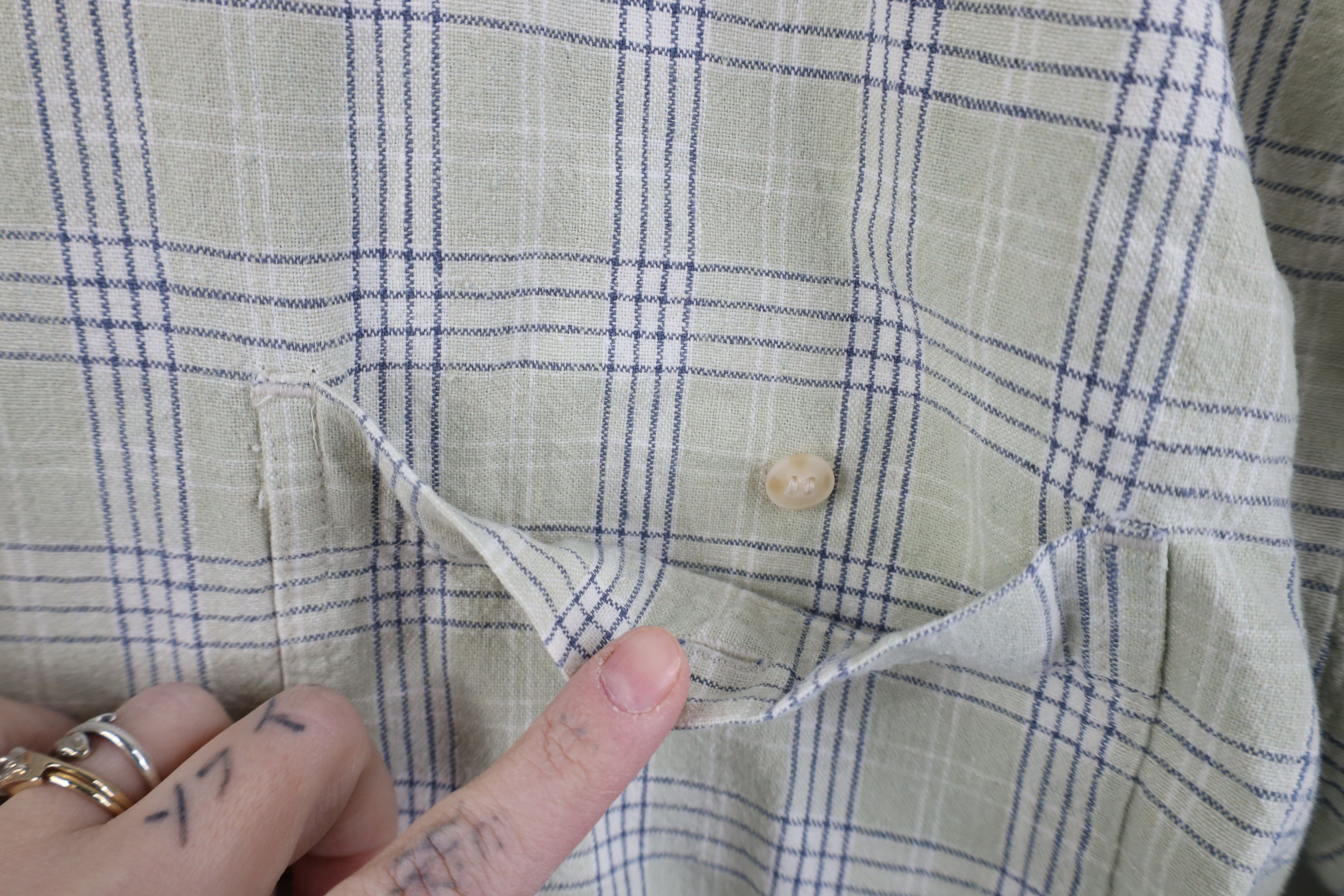 Vintage Vintage 90s Streetwear Blend Denim Collar Button Down Shirt Size US XL / EU 56 / 4 - 5 Thumbnail