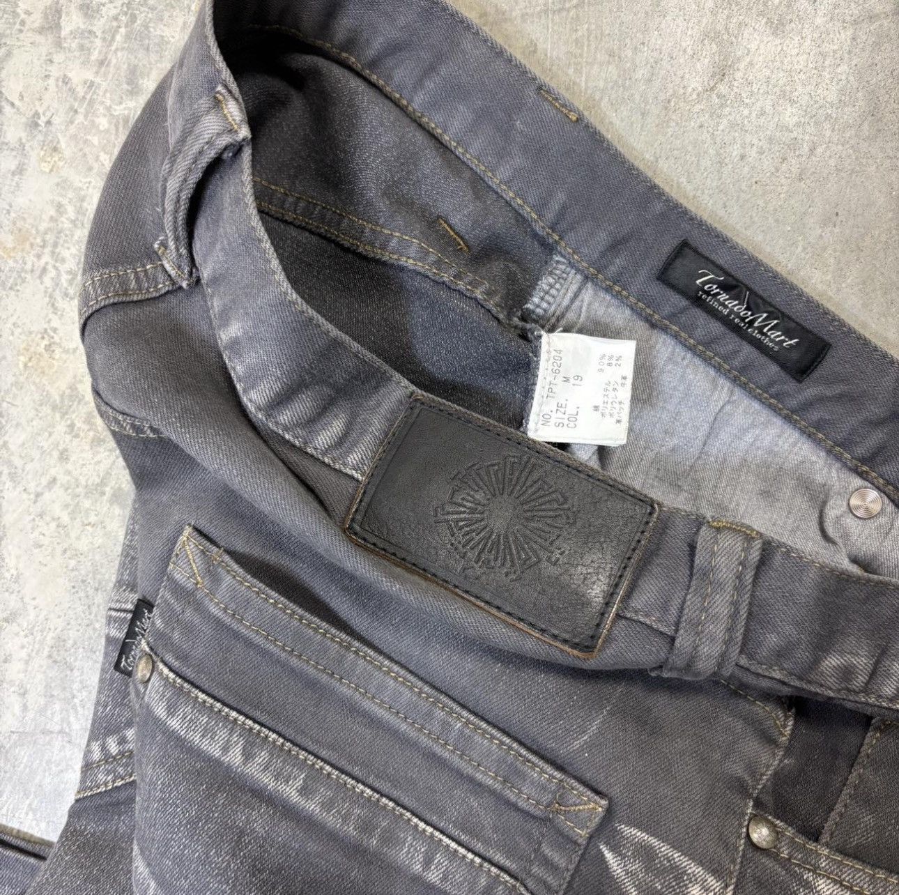 Tornado Mart Tornado mart claw mark crazy vintage flare denim Size US 32 / EU 48 - 4 Thumbnail