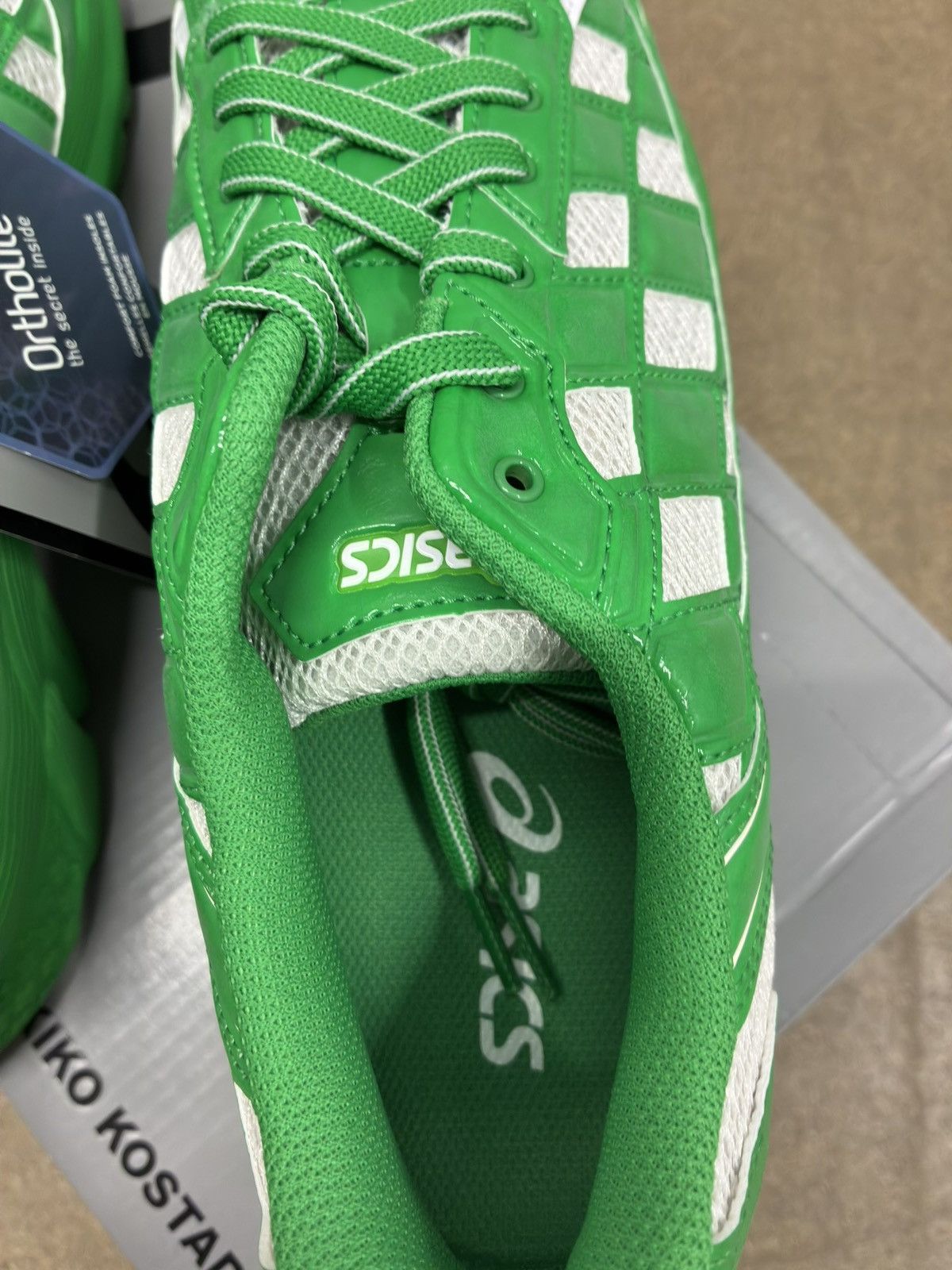 Asics × Kiko Kostadinov ASICS KIKO KOSTADINOV GEL KIRIL CILANTRO WHITE GREEN 10.5 10 Size US 10.5 / EU 43-44 - 6 Thumbnail
