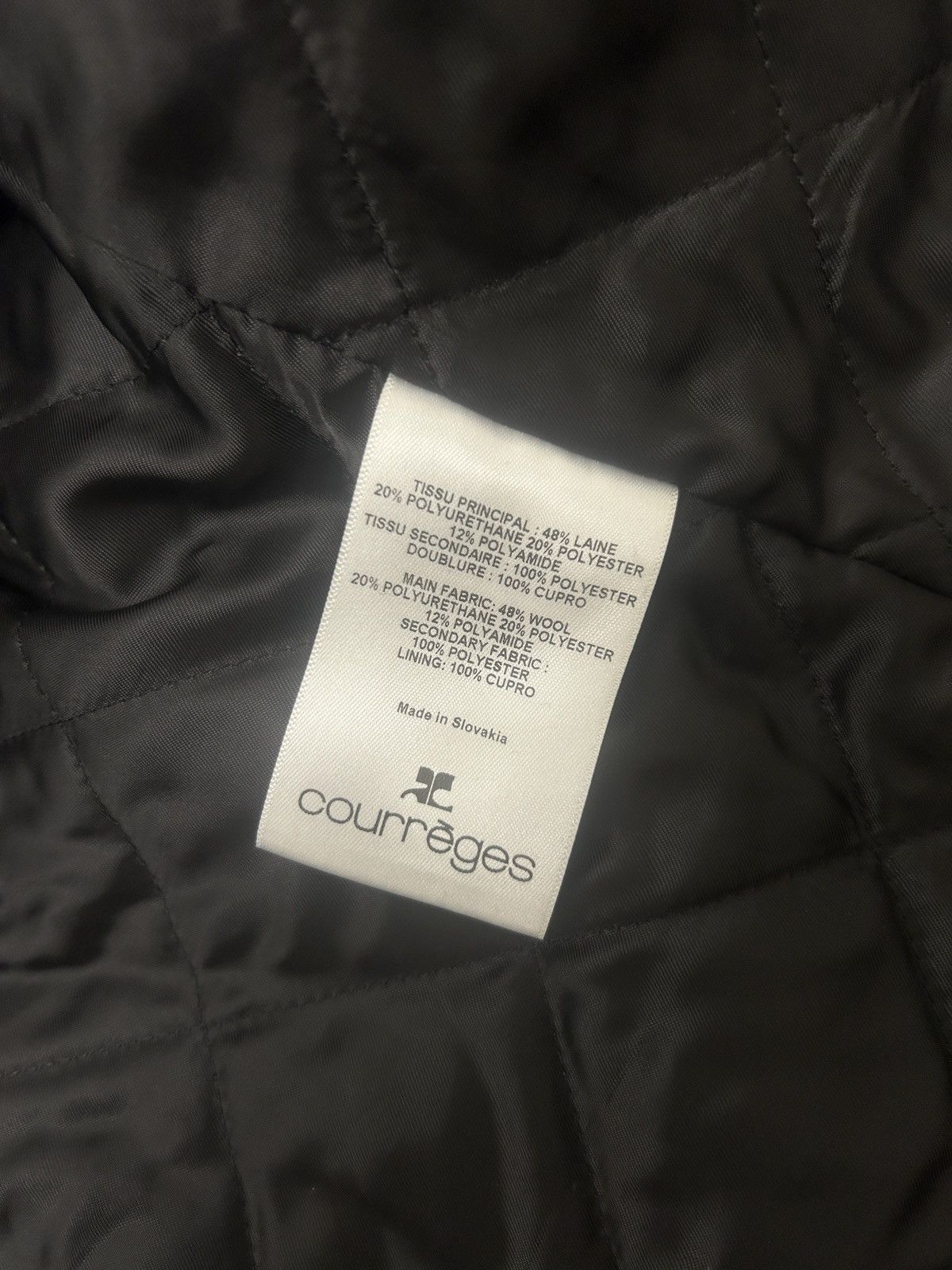 Courreges FW23 Fur Collar Wool Jacket Size US M / EU 48-50 / 2 - 6 Thumbnail