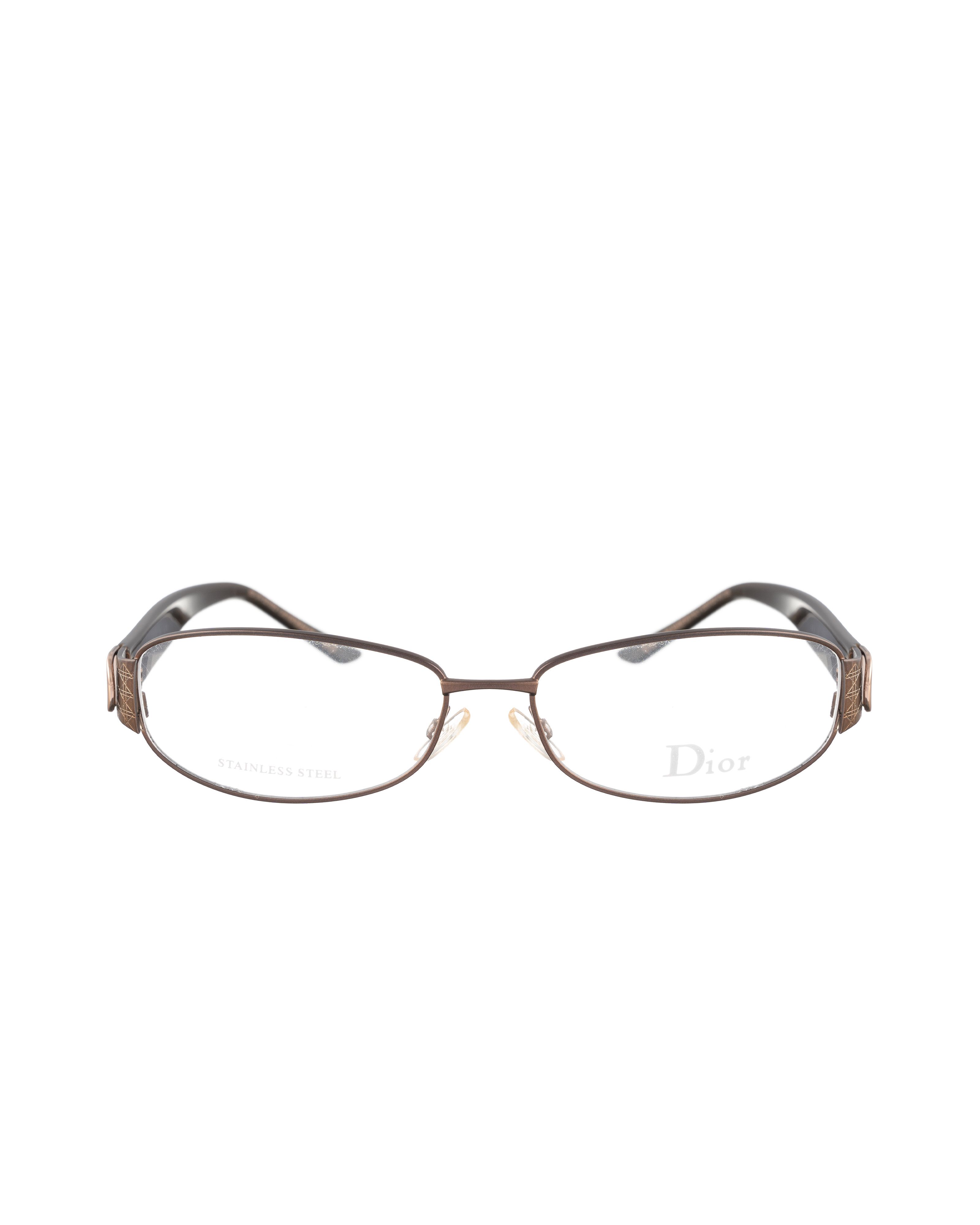 Dior Dior 00s Brown Glasses with Big "D" Logo Size ONE SIZE - 1 Thumbnail