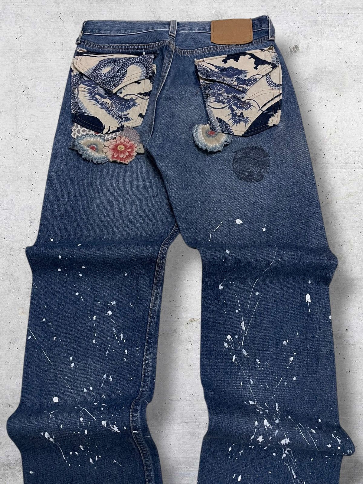 Levi's Vintage Clothing VINTAGE 501 LEVIS 90S DESIGNER USA RARE DESIGN SUKAJAN DENIM Size US 28 / EU 44 - 4 Thumbnail