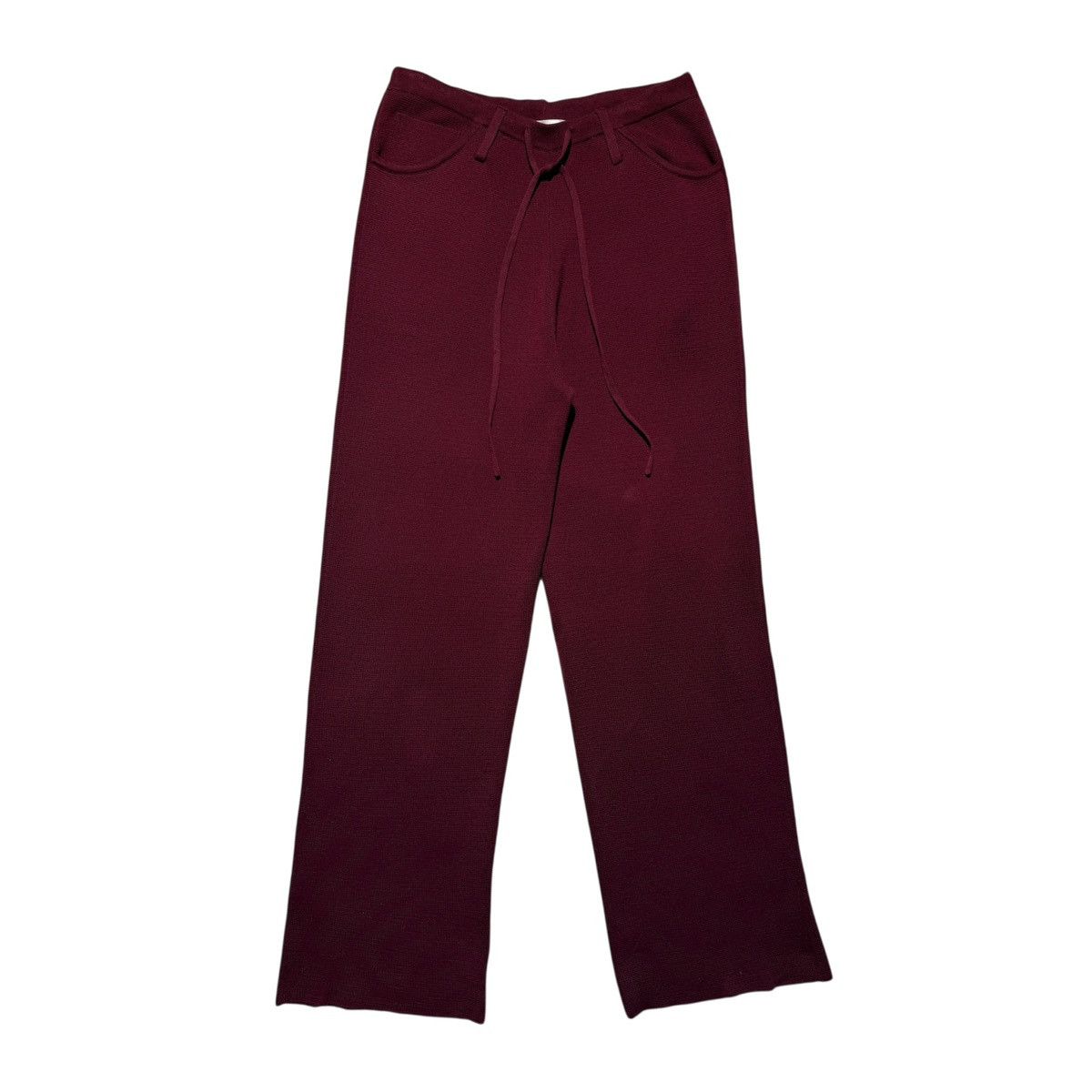 AYA MUSE Knitted trouser sweatpants Size 28" / US 6 / IT 42 - 1 Thumbnail