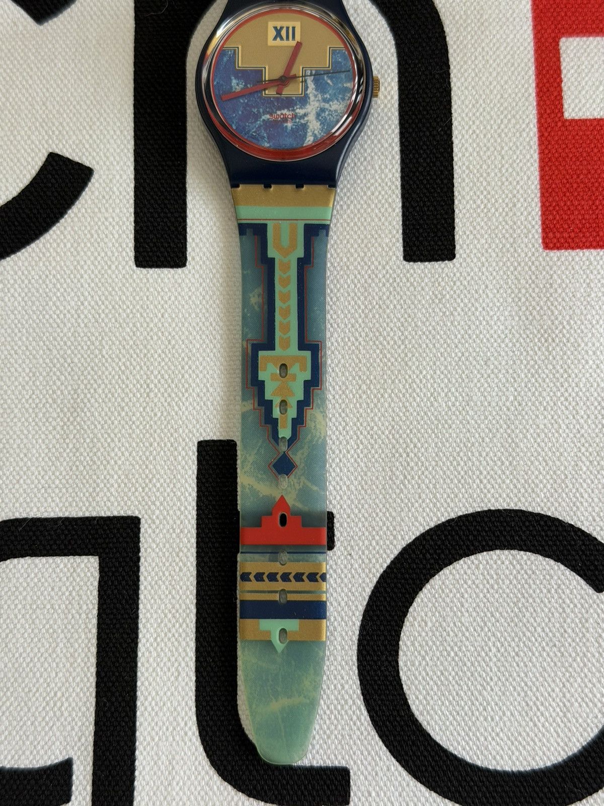 Swatch Swatch Gent "Blue Flamingo" GN114 Size ONE SIZE - 3 Thumbnail
