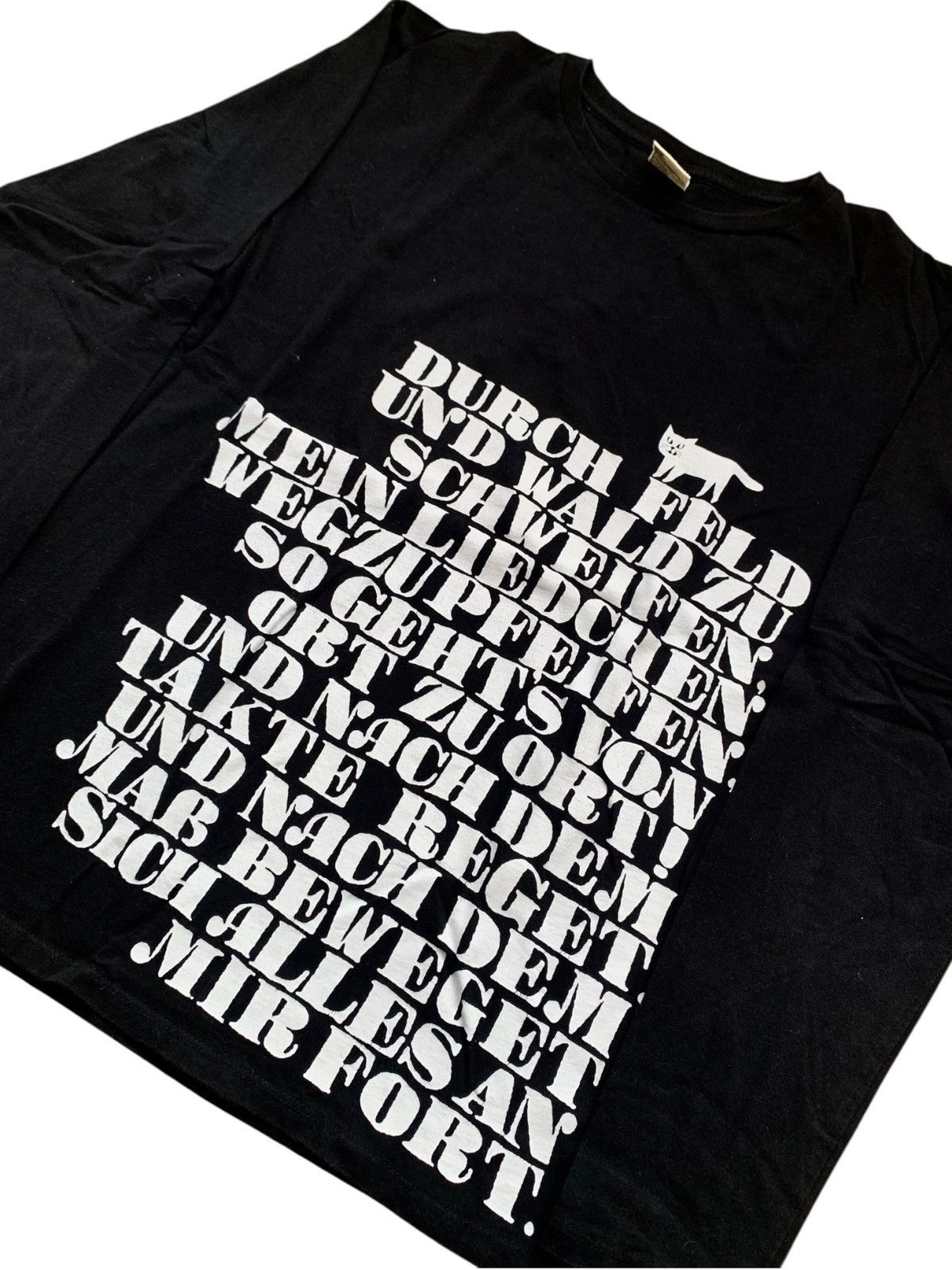 Japanese Brand 2000s japanese archive graniph y2k longsleeve tee poem Size US S / EU 44-46 / 1 - 2 Thumbnail