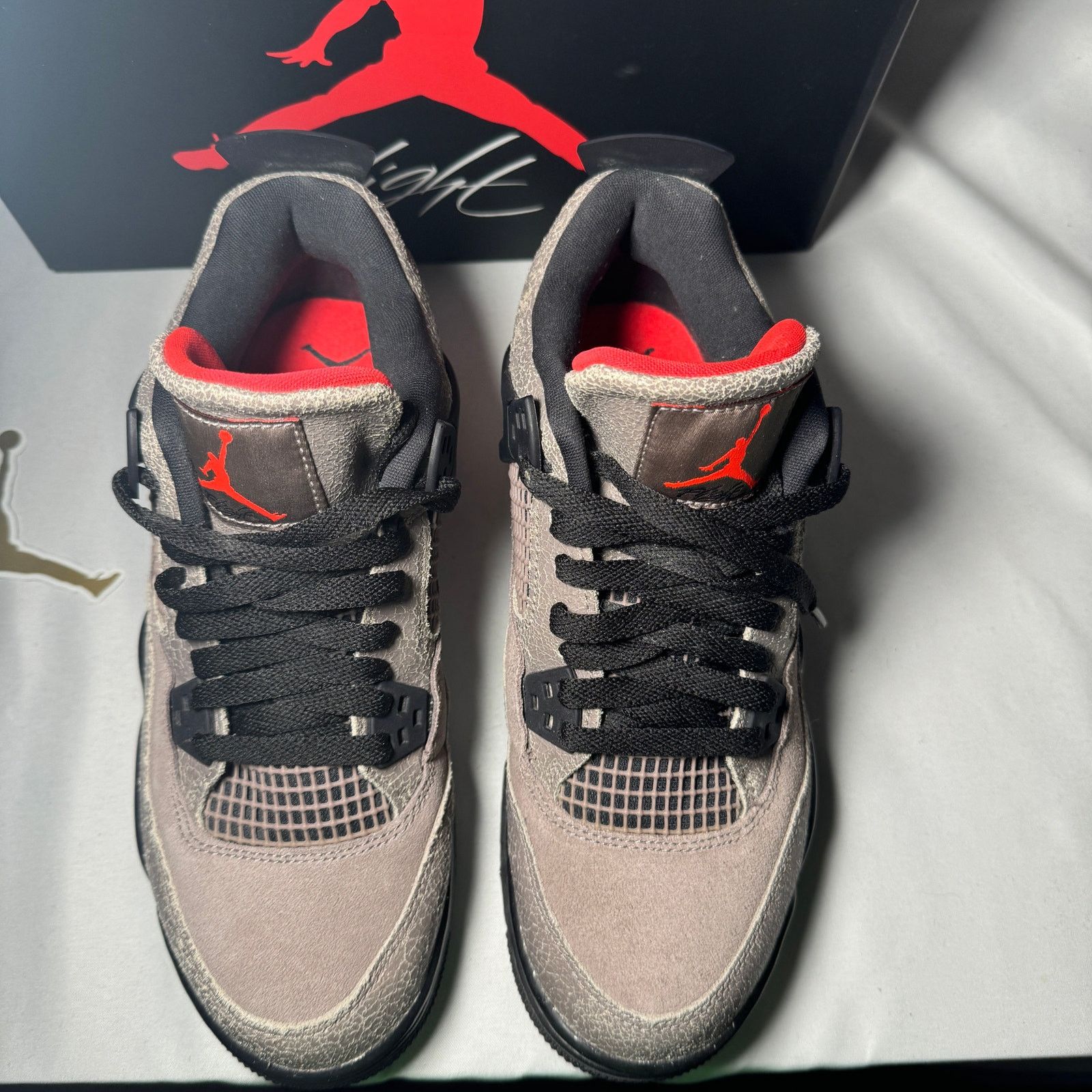 Jordan Brand × Nike Size 7 - Nike Air Jordan 4 Retro GS Taupe Haze Men's Shoes Size US 7 / EU 40 - 4 Thumbnail